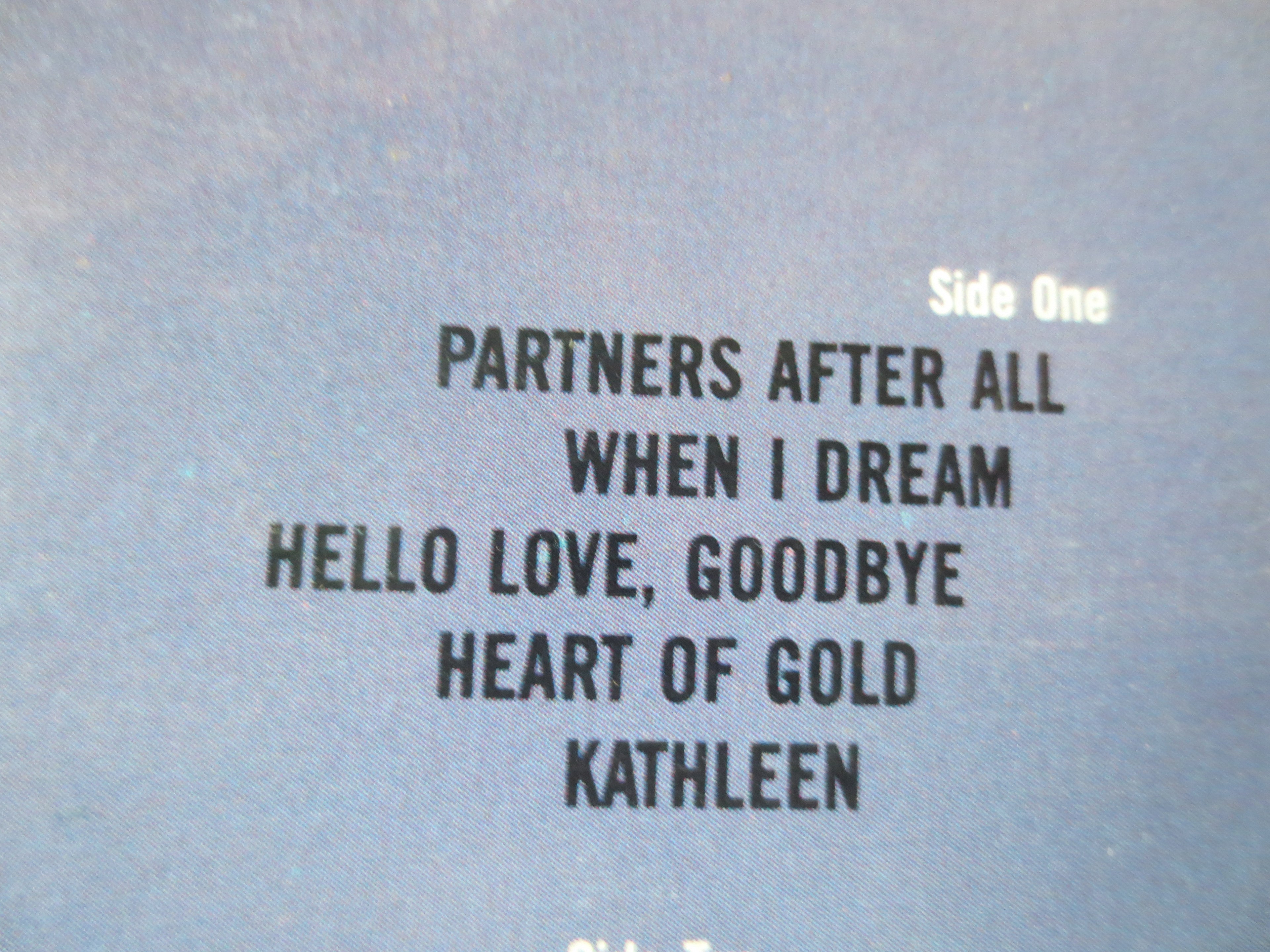 Willie Nelson – Partners (1986) Vinyl LP