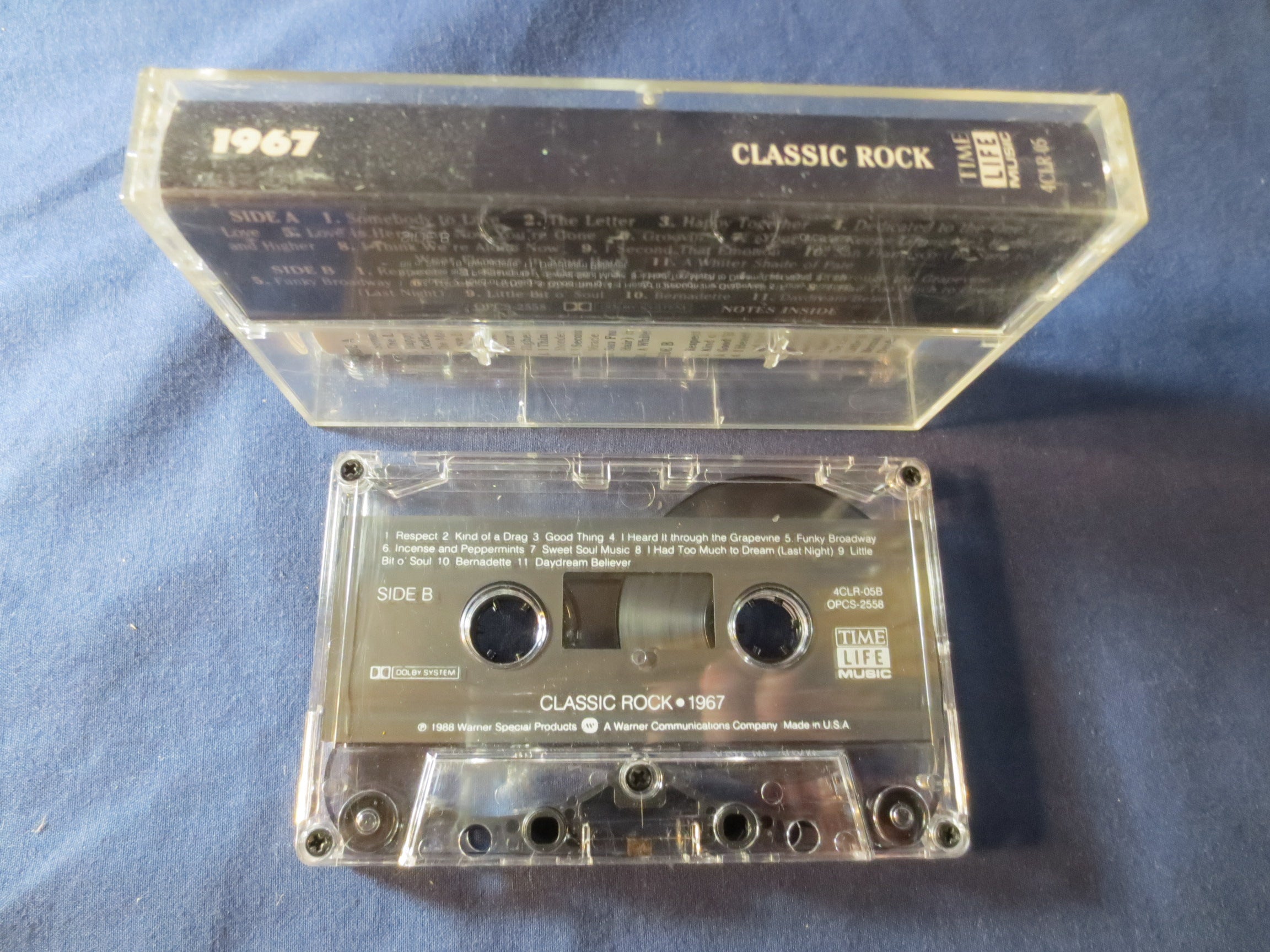 Time Life Classic Rock – 1967 (1990) Cassette