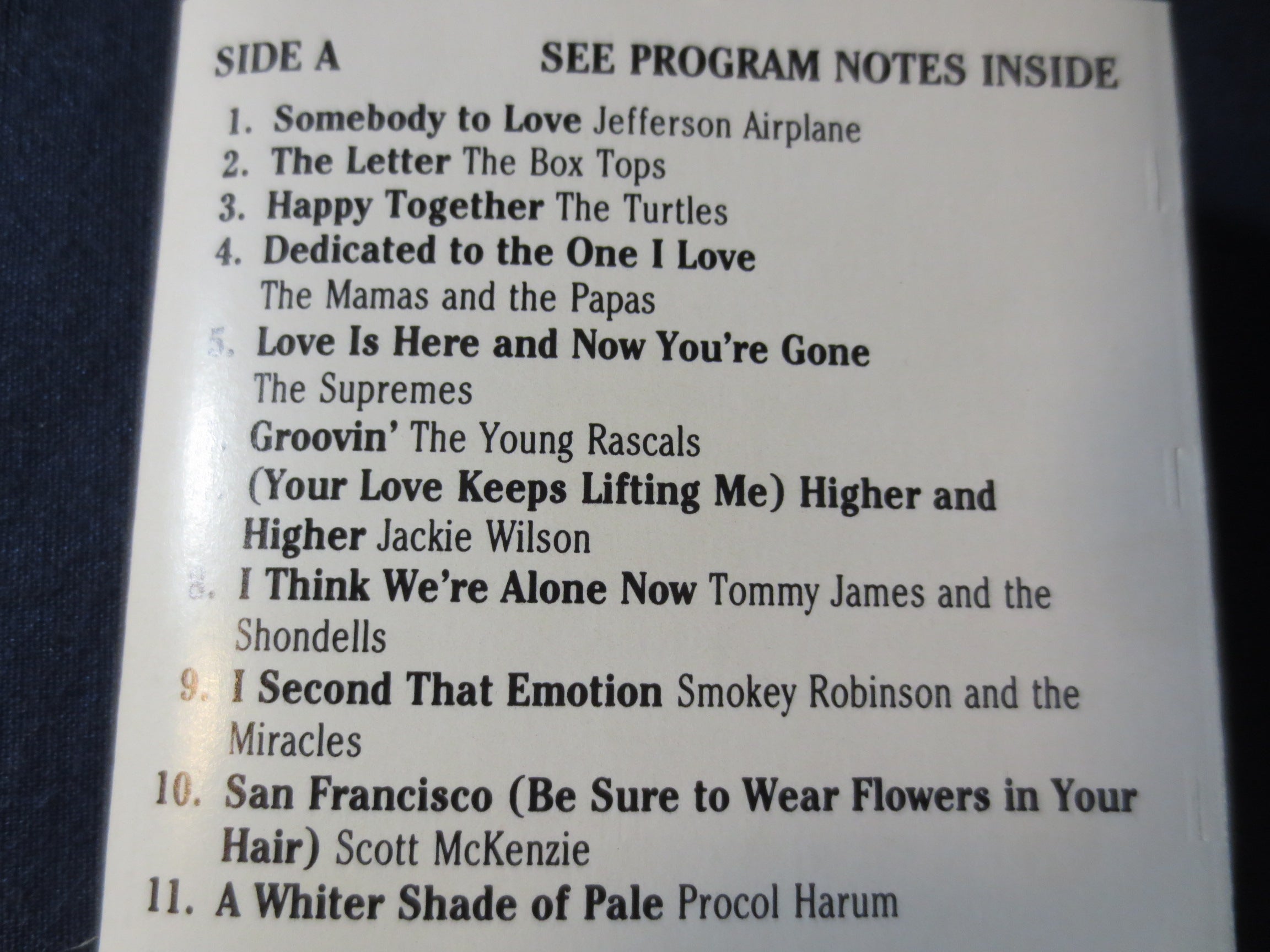 Time Life Classic Rock – 1967 (1990) Cassette
