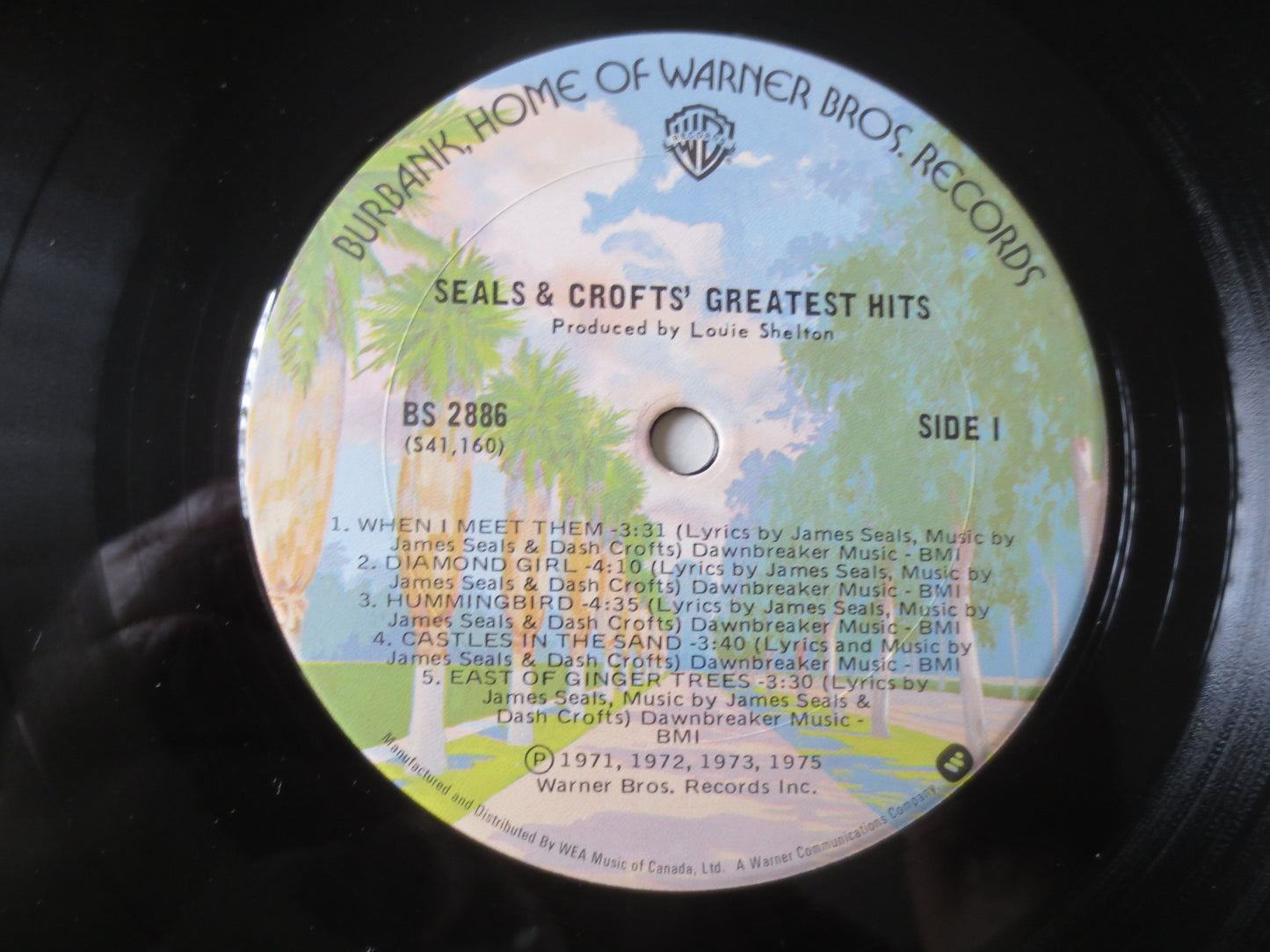 SEALS and CROFT, GREATEST Hits lp, Folk Records, Vintage Vinyl, Records, Vinyl Records, Country Vinyl, Vinyl, 1975 Records