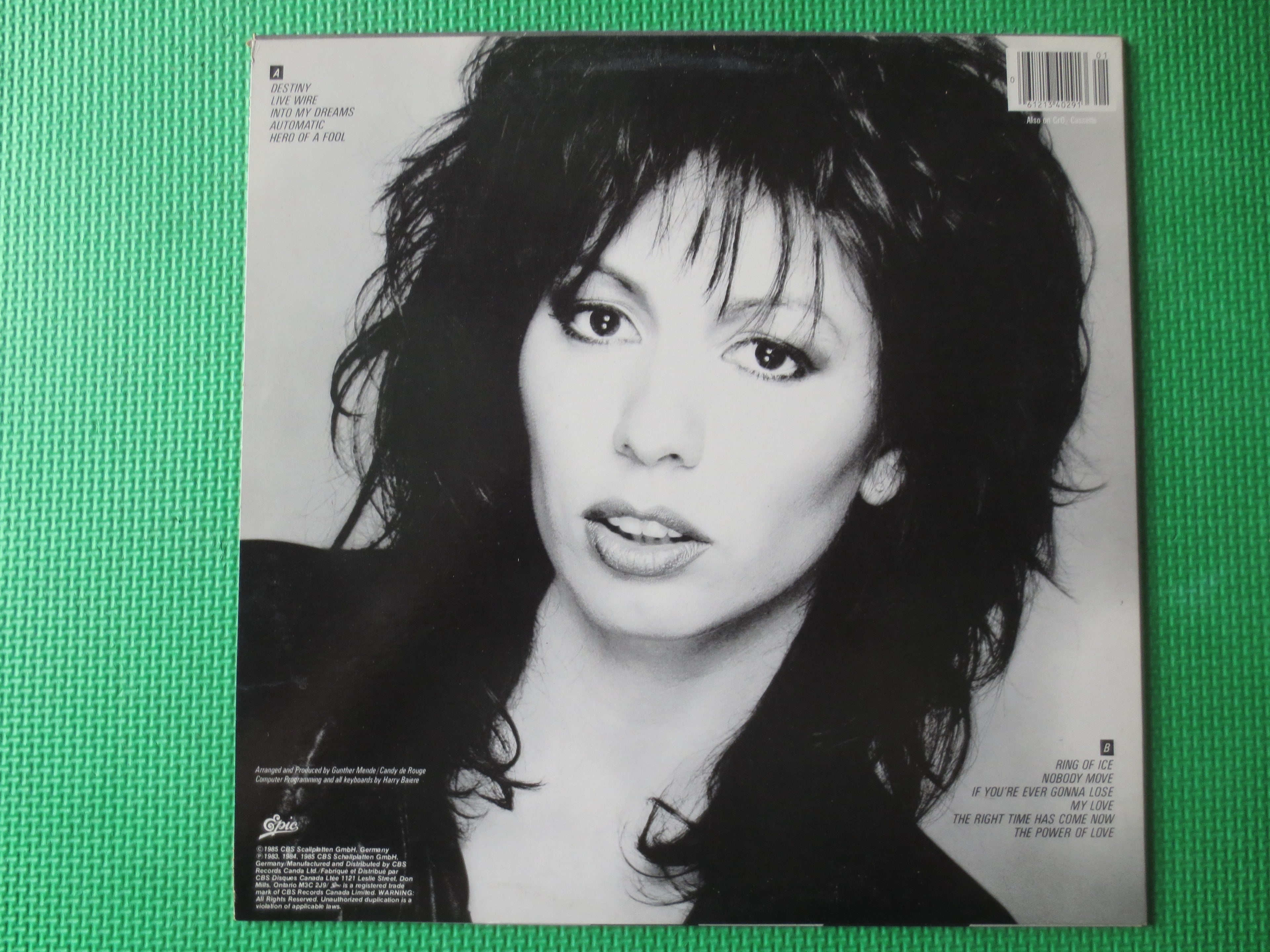 Jennifer Rush – Jennifer Rush (1985) Vinyl LP