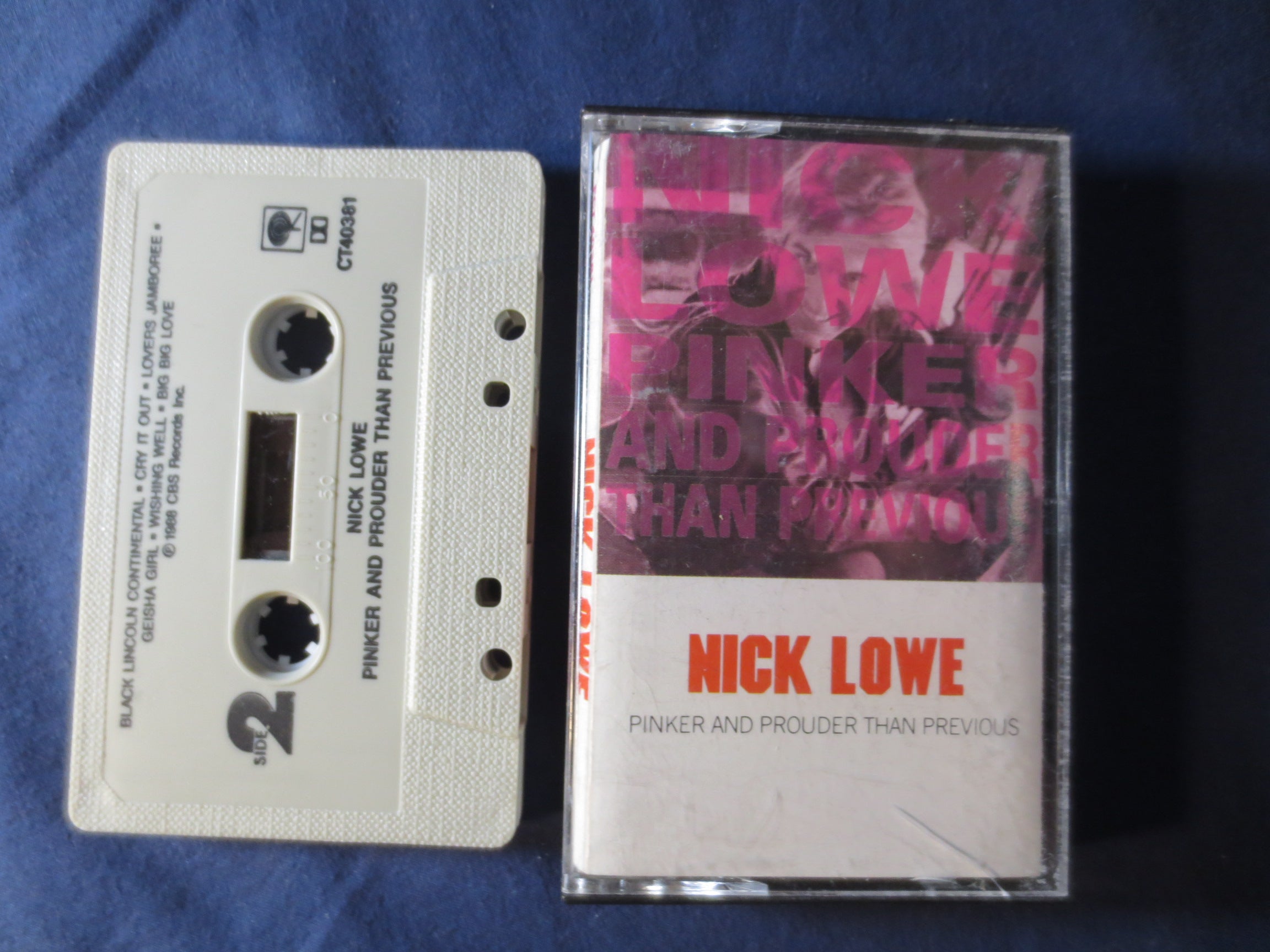 Nick Lowe – Pinker and Prouder Than Previous (1988) Cassette