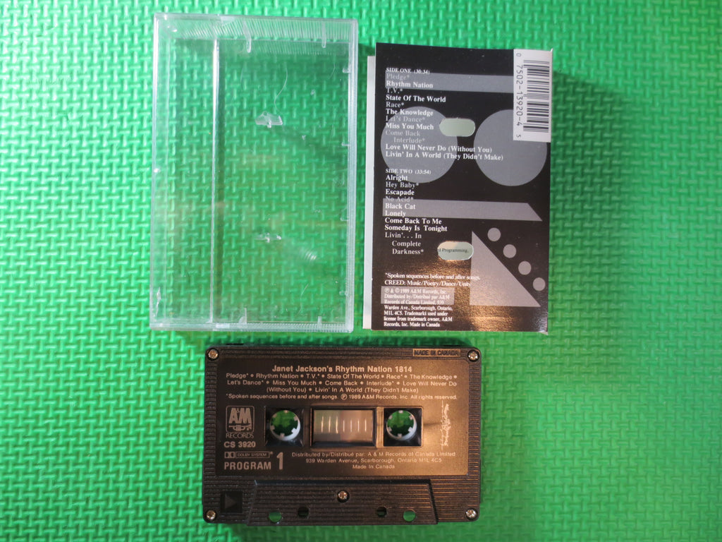 Janet Jackson – Rhythm Nation 1814 (1989) Cassette