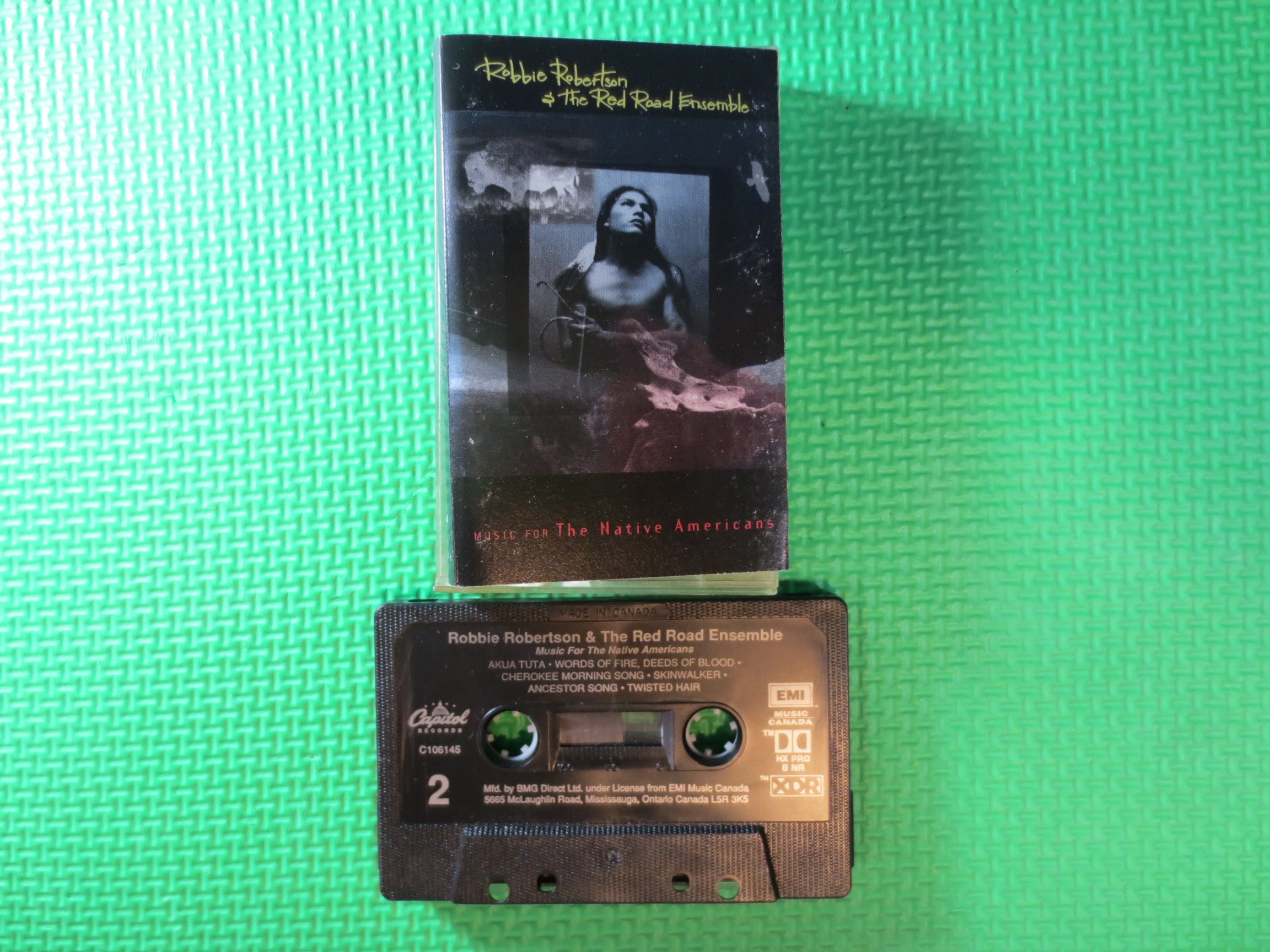 Robbie Robertson – Music for Native Americans (1994) Cassette