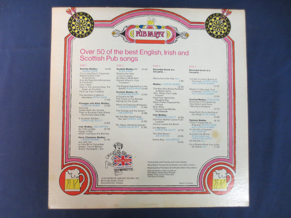 Pub Party (1973) Vinyl LP