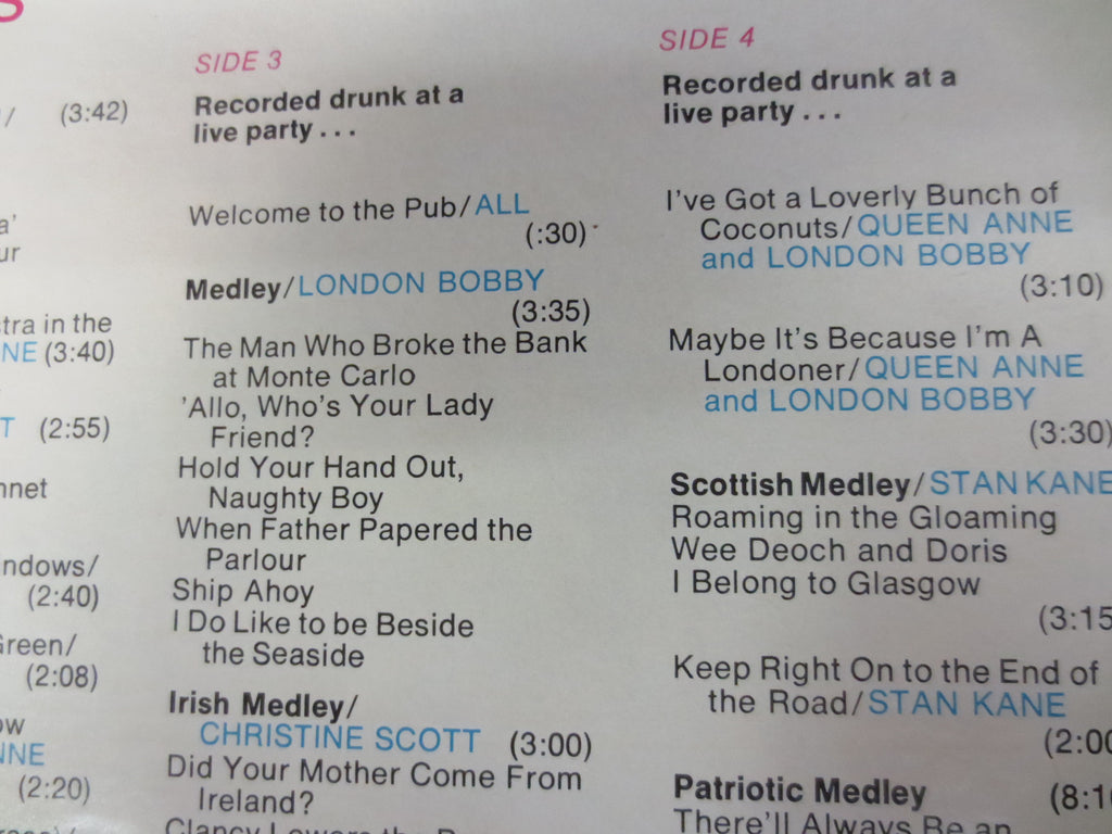 Pub Party (1973) Vinyl LP