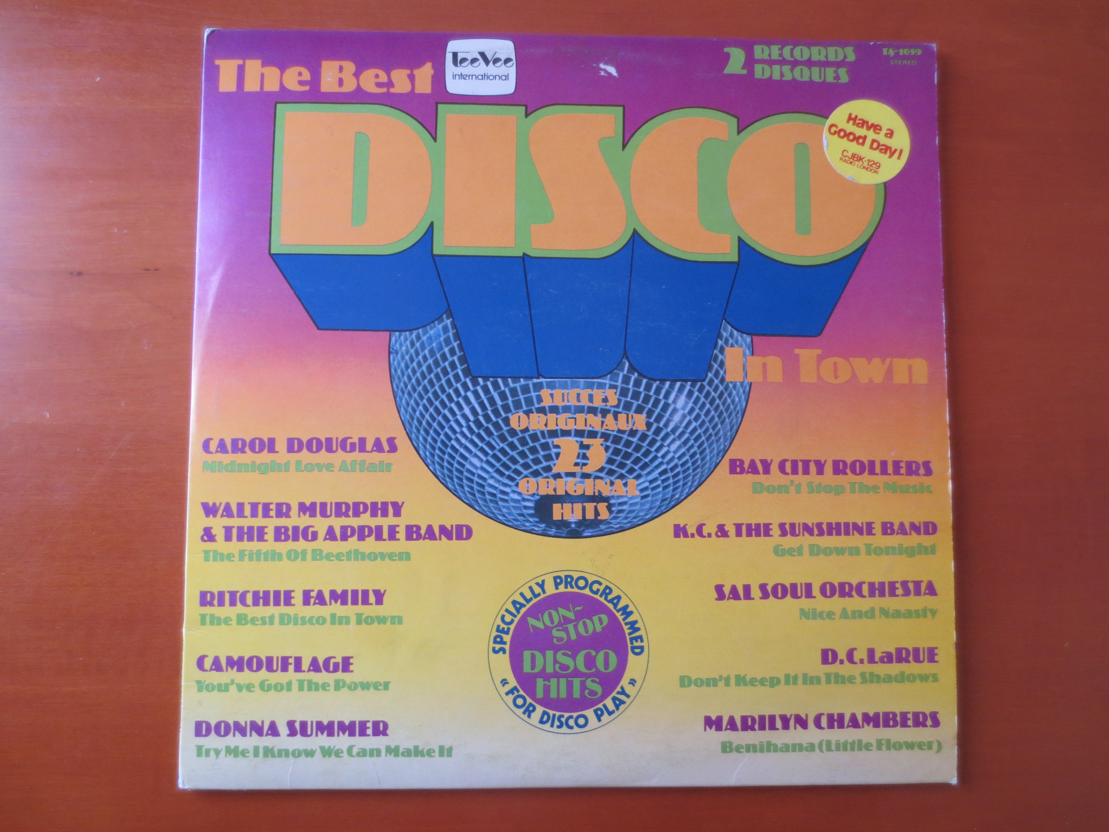 The Best Disco in Town – Tee Vee Records (1977) Vinyl 2xLP