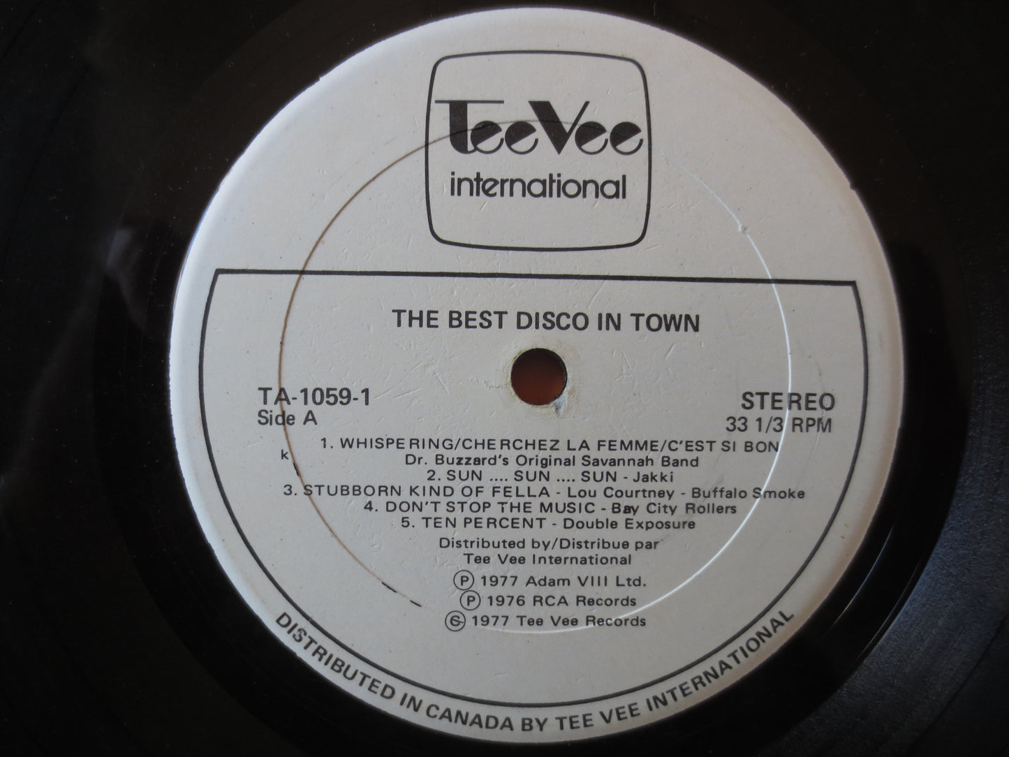 TEE VEE Records, Best of DISCO, Vintage Vinyl, Record Vinyl, Records, Disco Records, Vinyl Records, Vinyl Lps, 1977 Records