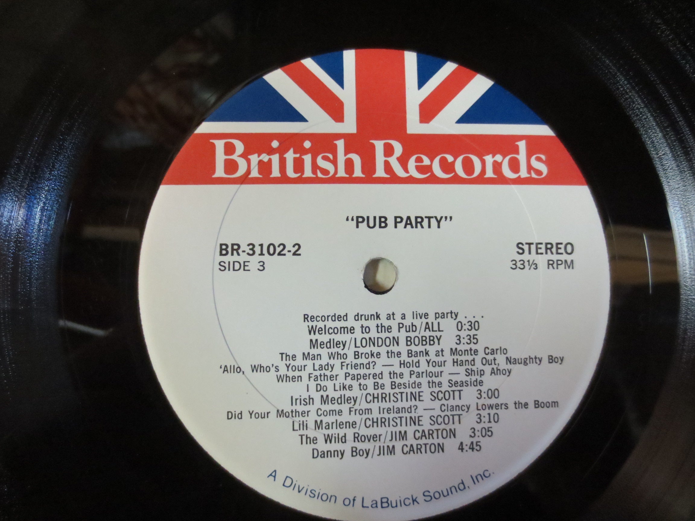 Pub Party (1973) Vinyl LP