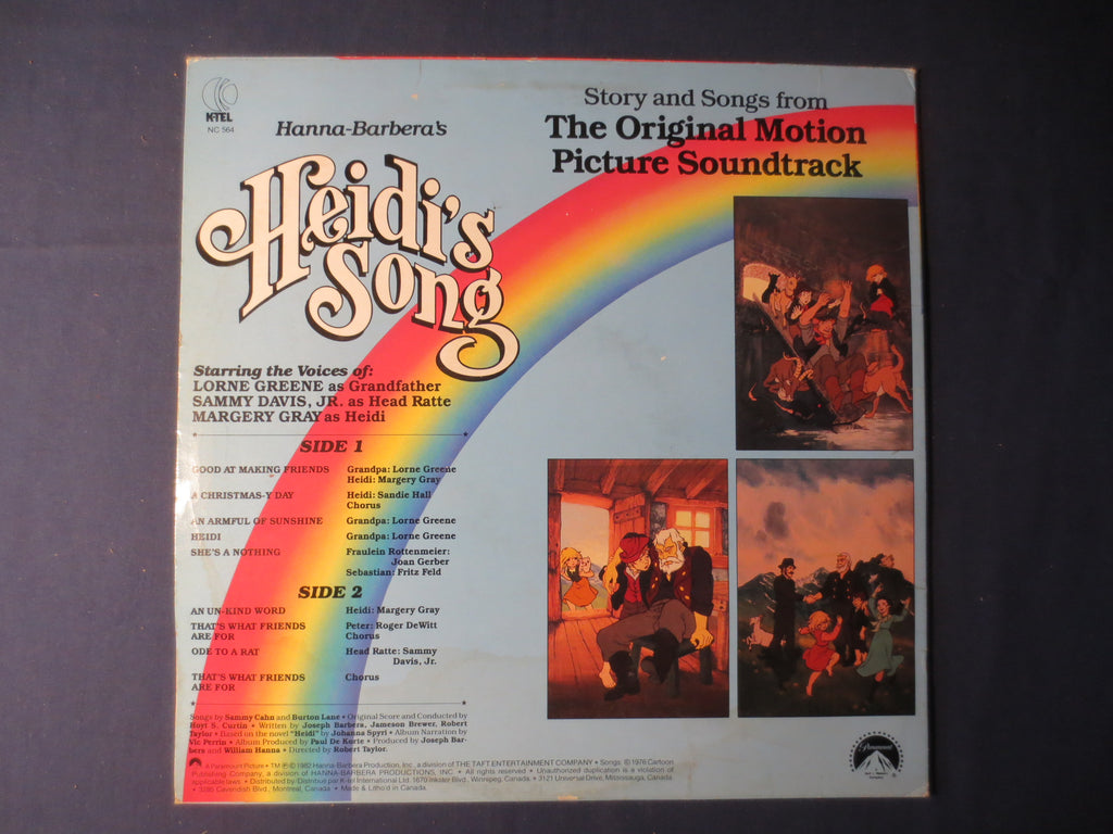 Heidi's Song – Movie Soundtrack (1982) Vinyl LP