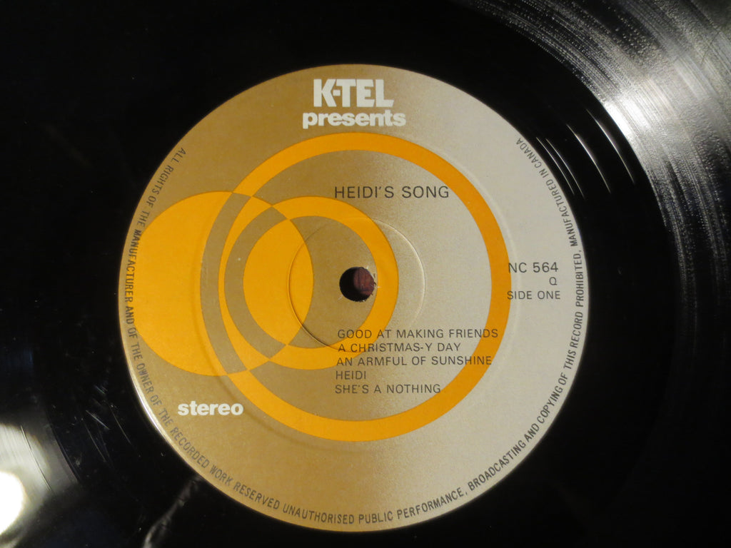 Heidi's Song – Movie Soundtrack (1982) Vinyl LP