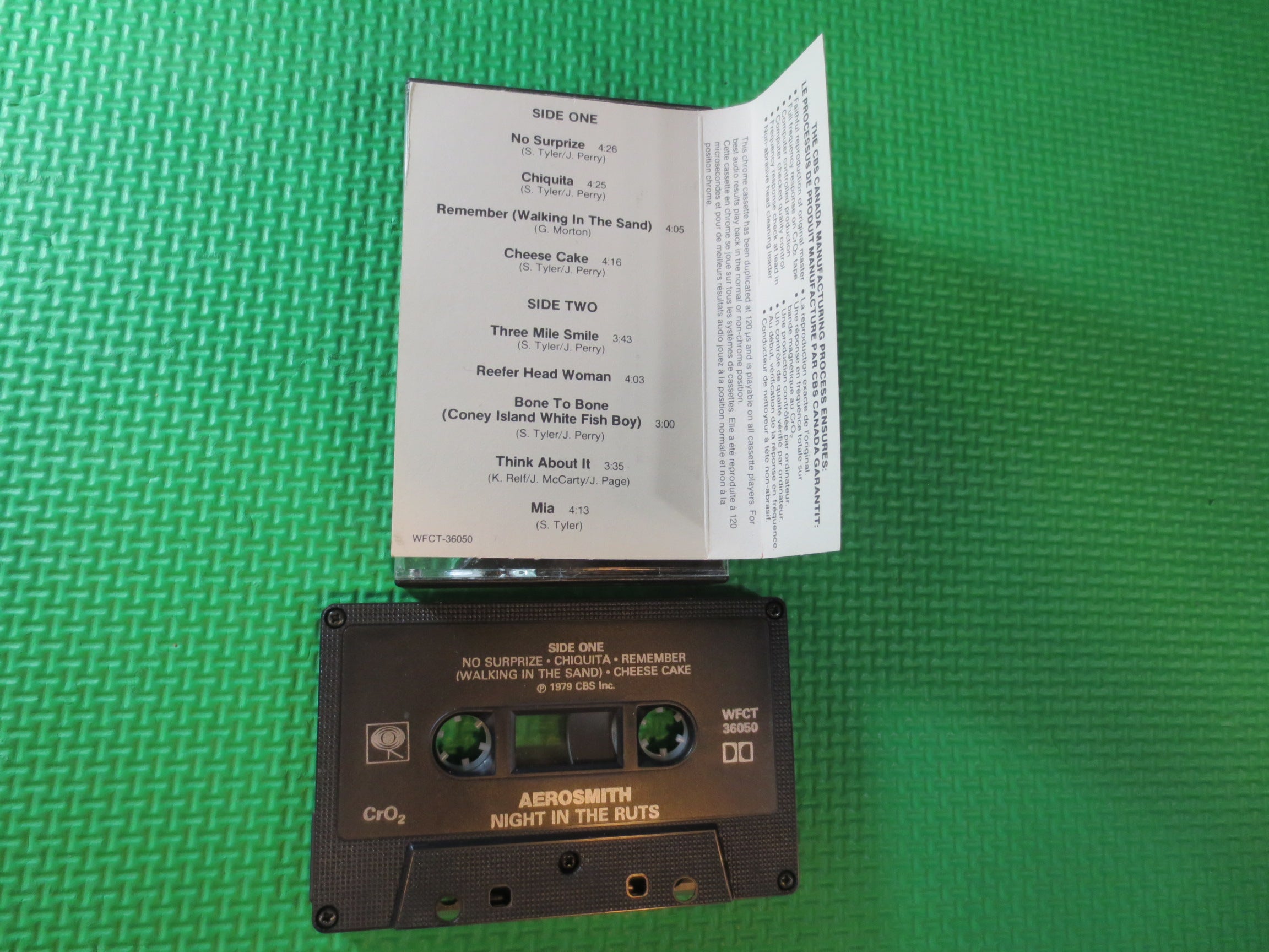 Aerosmith – Night in the Ruts (1979) Cassette