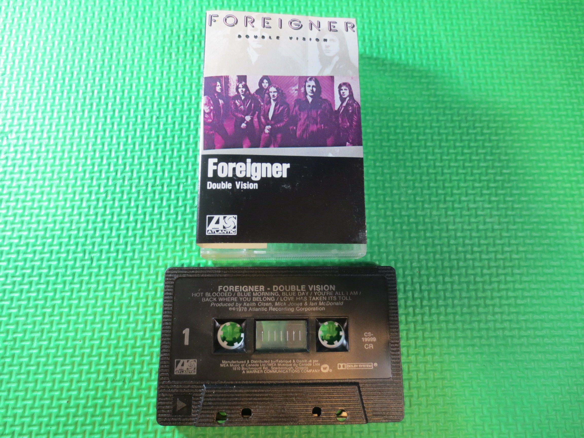 Foreigner – Double Vision (1978) Cassette