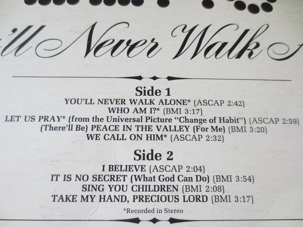 Elvis Presley – You'll Never Walk Alone (1971) Vinyl LP