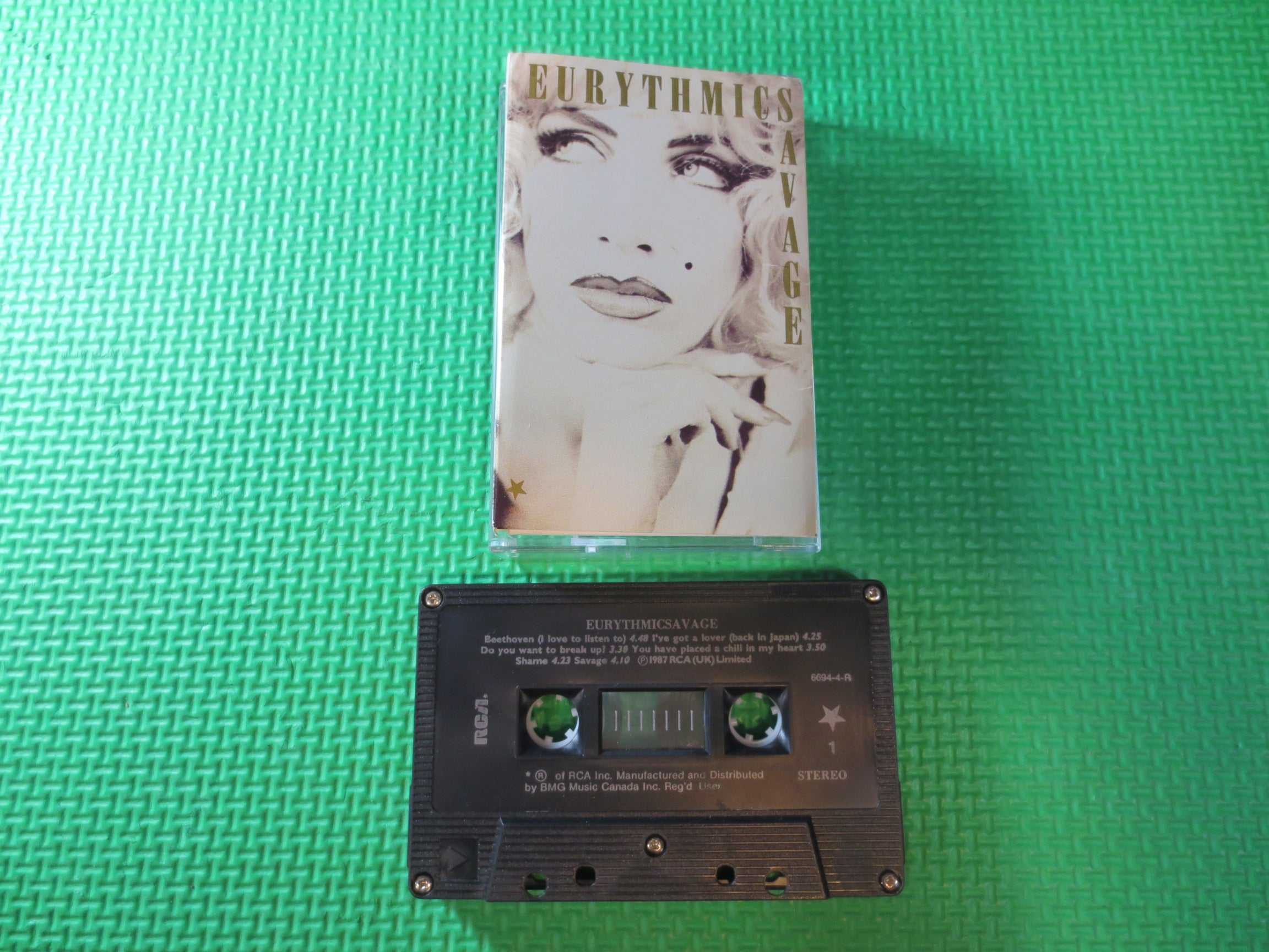Eurythmics – Savage (1987) Cassette
