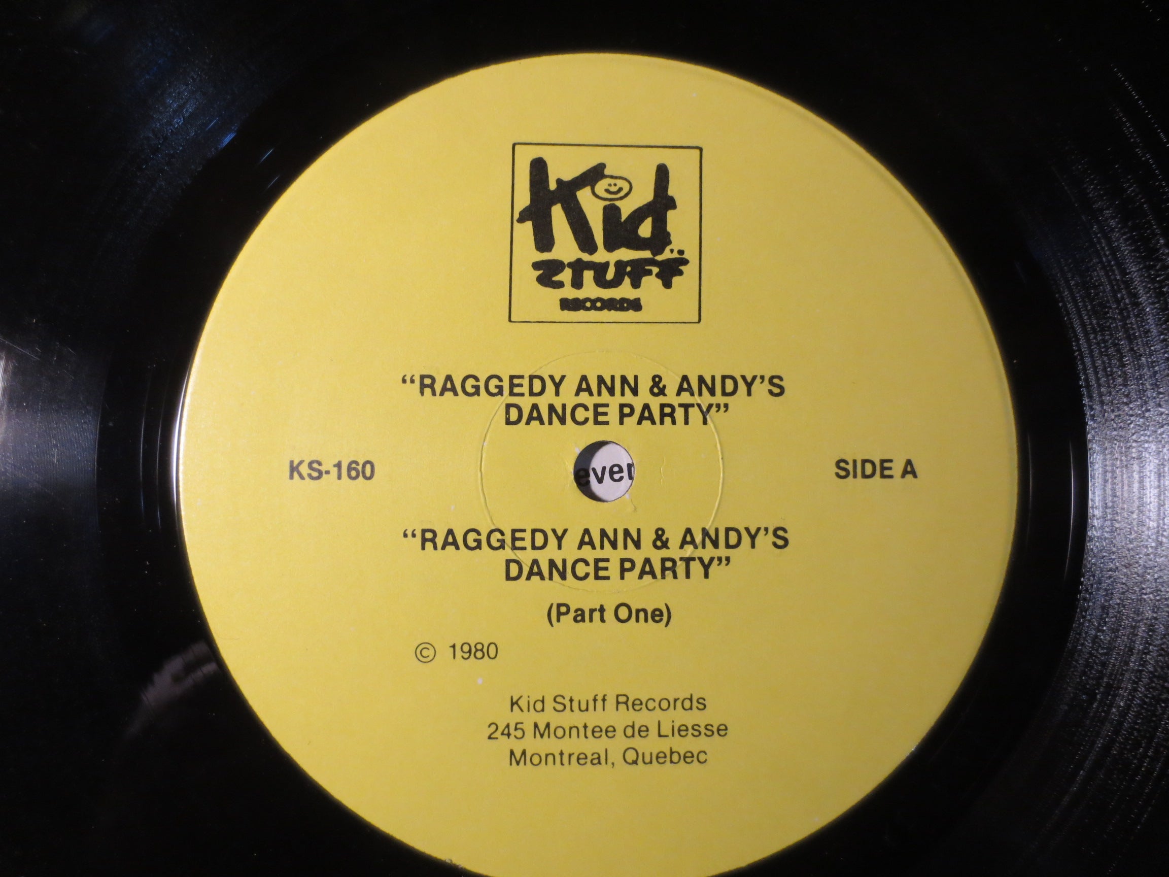 Raggedy Ann & Andy – Dance Party (1980) Vinyl LP