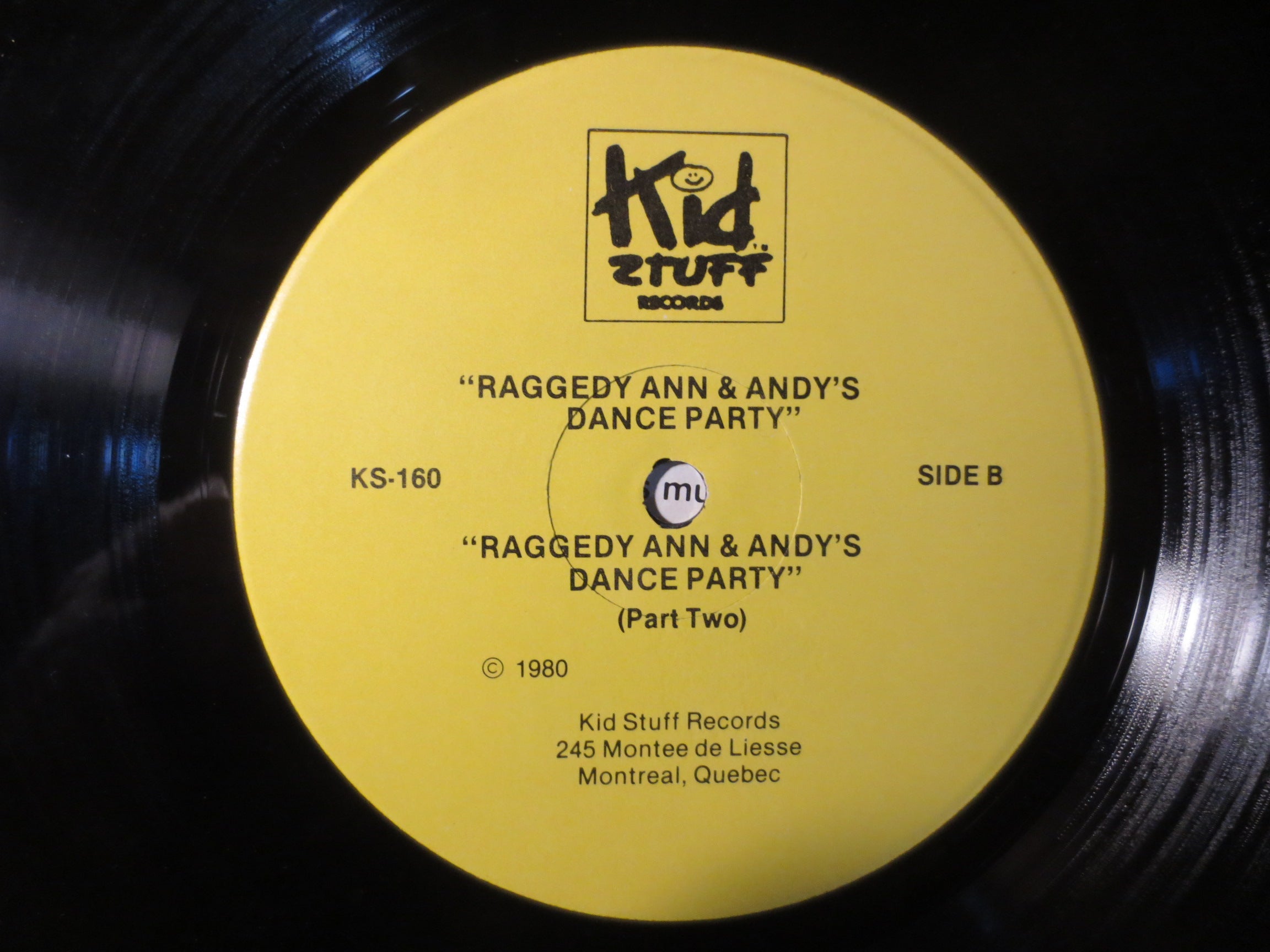 Raggedy Ann & Andy – Dance Party (1980) Vinyl LP