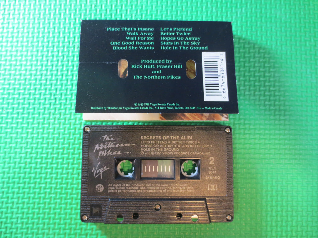 Northern Pikes – Secrets of the Alibi (1988) Cassette