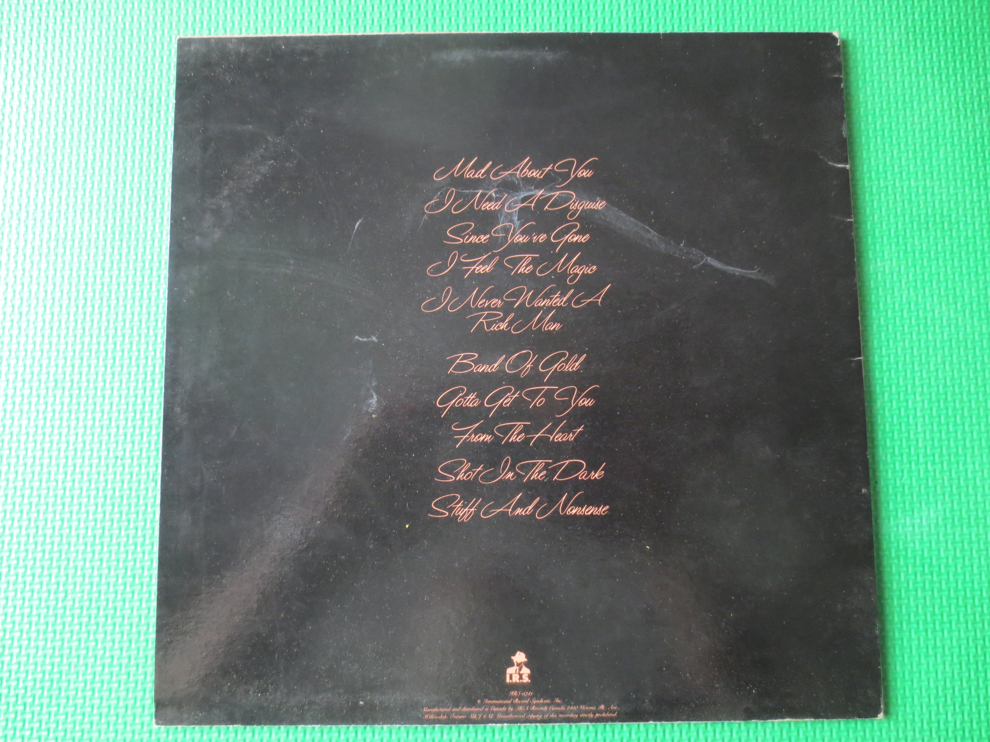 Belinda Carlisle – Belinda (1986) Vinyl LP