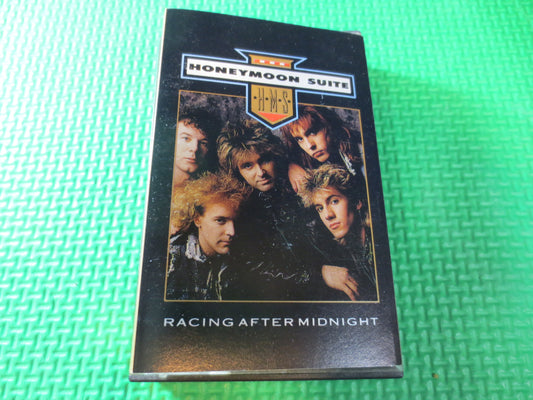 HONEYMOON SUITE Tape, RACING After Midnight, Honeymoon Suite Lp, Cassette Music, Tape Cassette, Cassette, 1988 Cassette