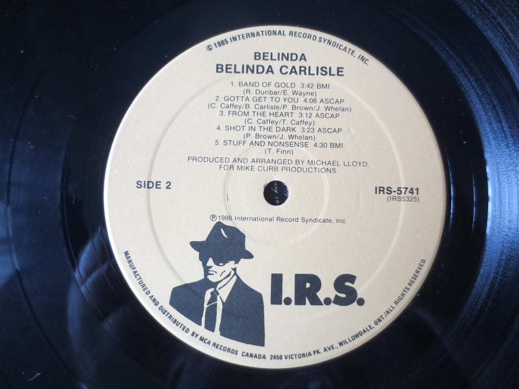 Belinda Carlisle – Belinda (1986) Vinyl LP