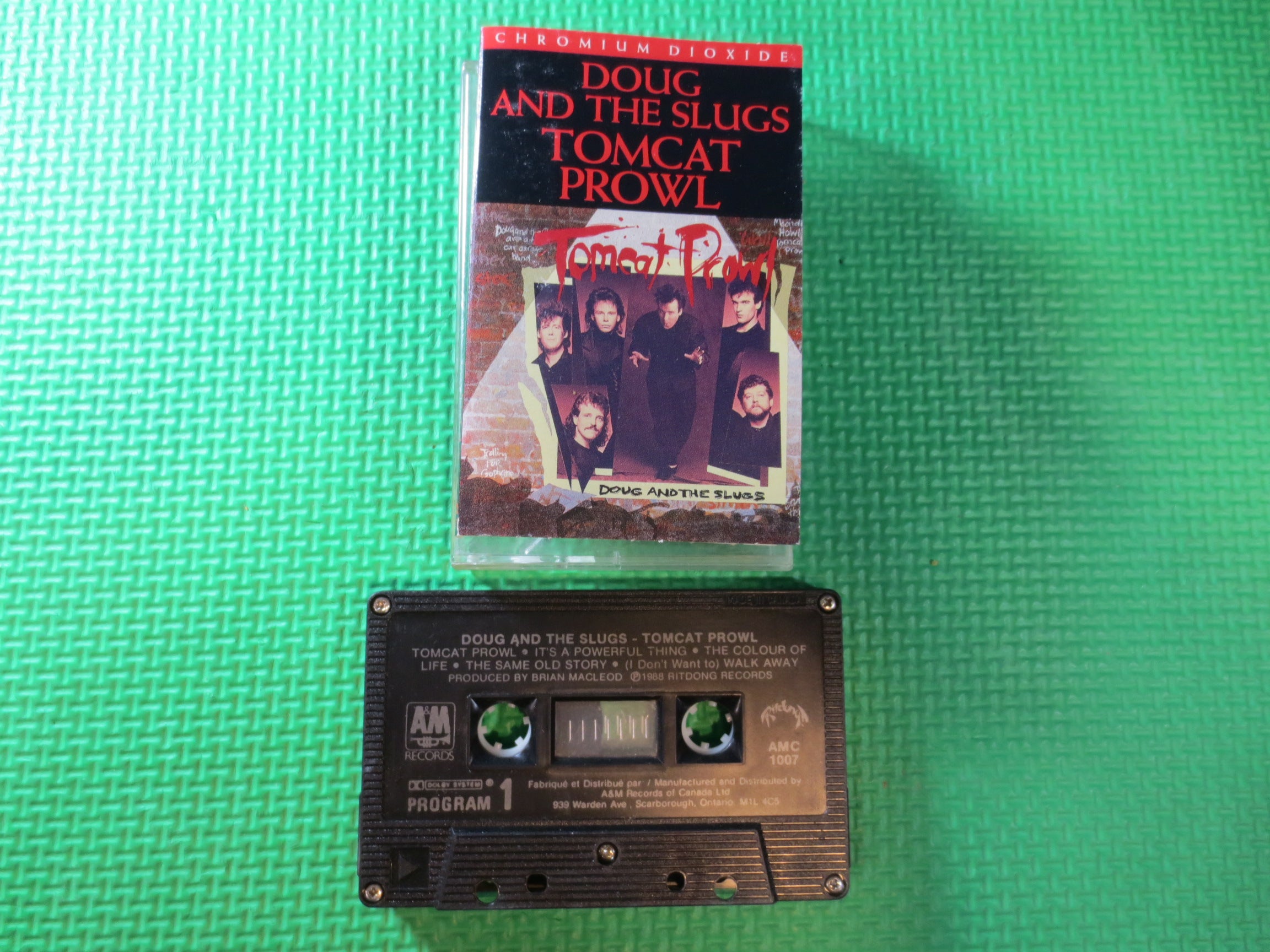 Doug and the Slugs – Tomcat Prowl (1988) Cassette