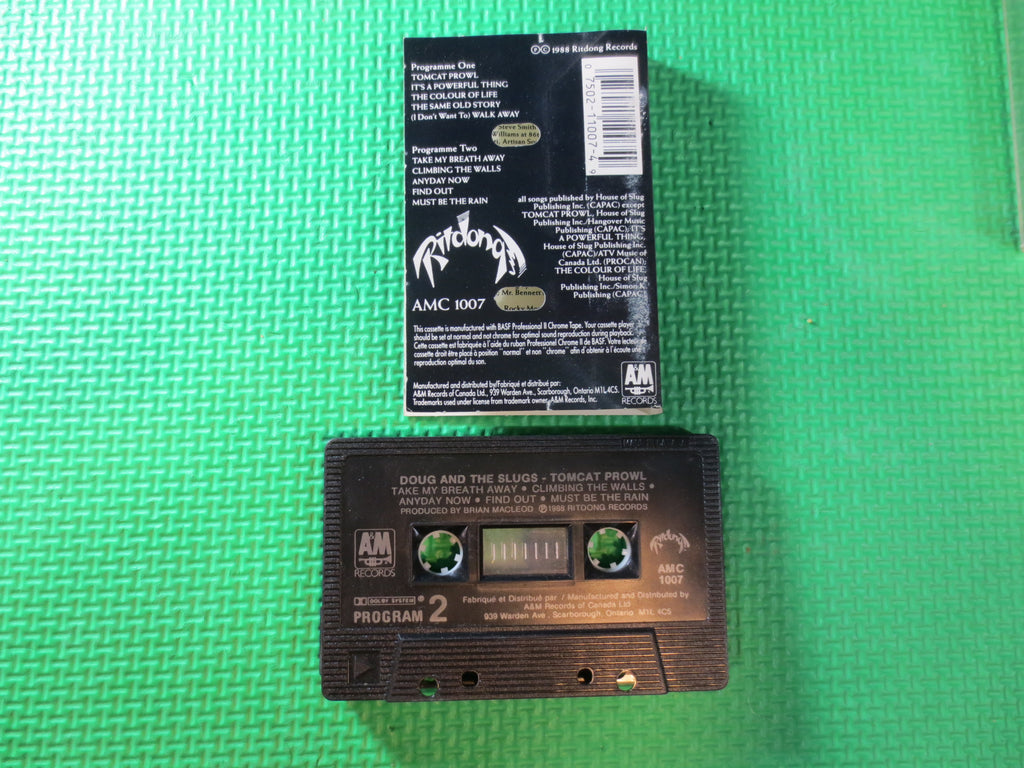 Doug and the Slugs – Tomcat Prowl (1988) Cassette