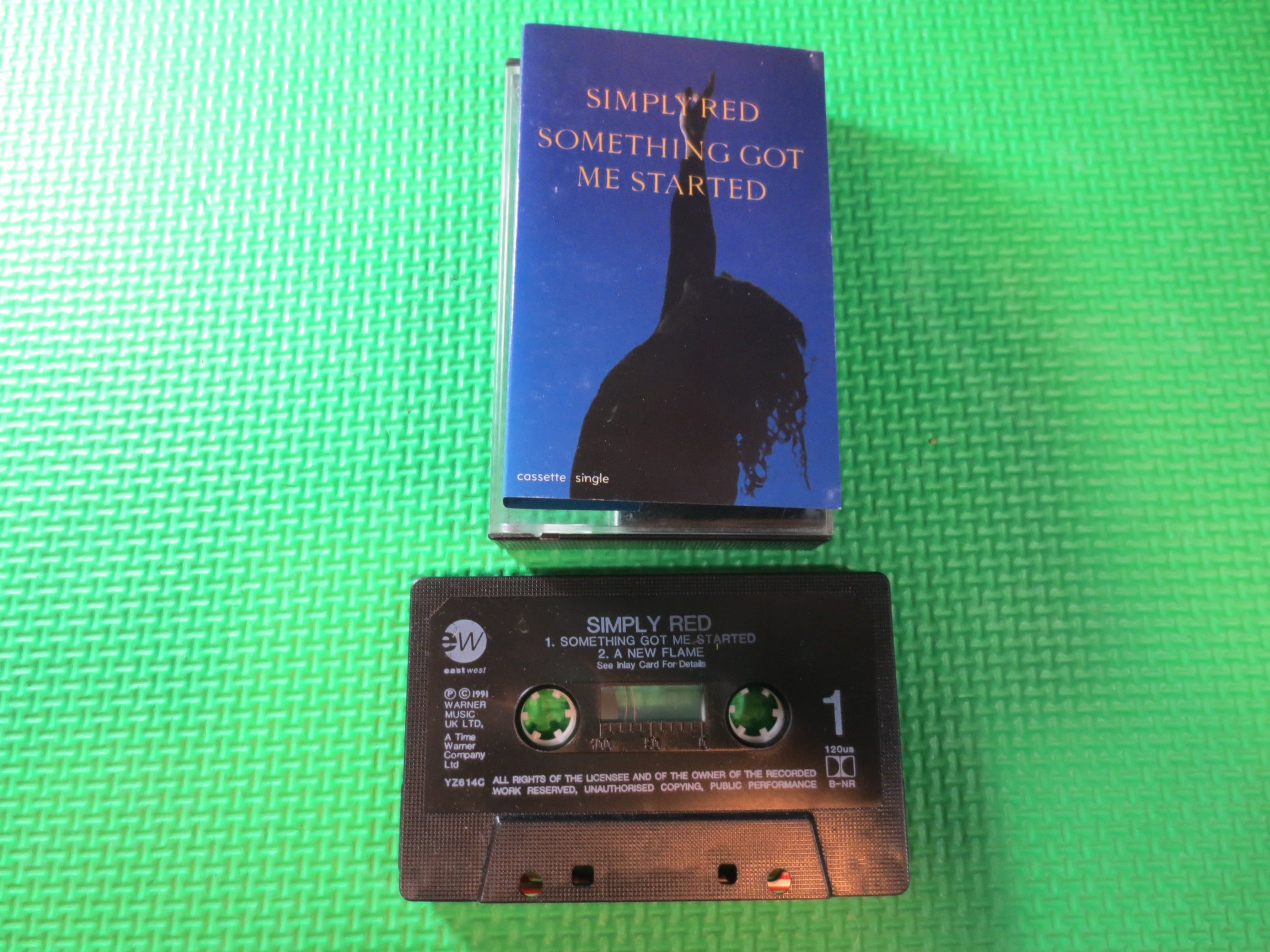 Simply Red – Something Got Me Started (1991) Cassette Single
