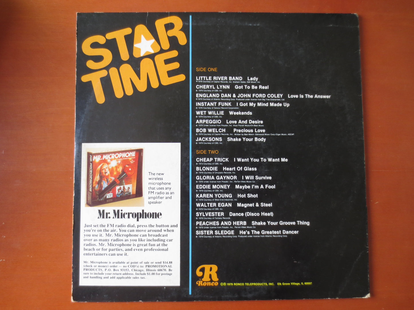 RONCO Records, STAR TIME, Ronco Albums,  Ronco Lps, Blondie lps, lps, Vinyl Records, Pop Vinyl, Vintage Vinyl, 1979 Records