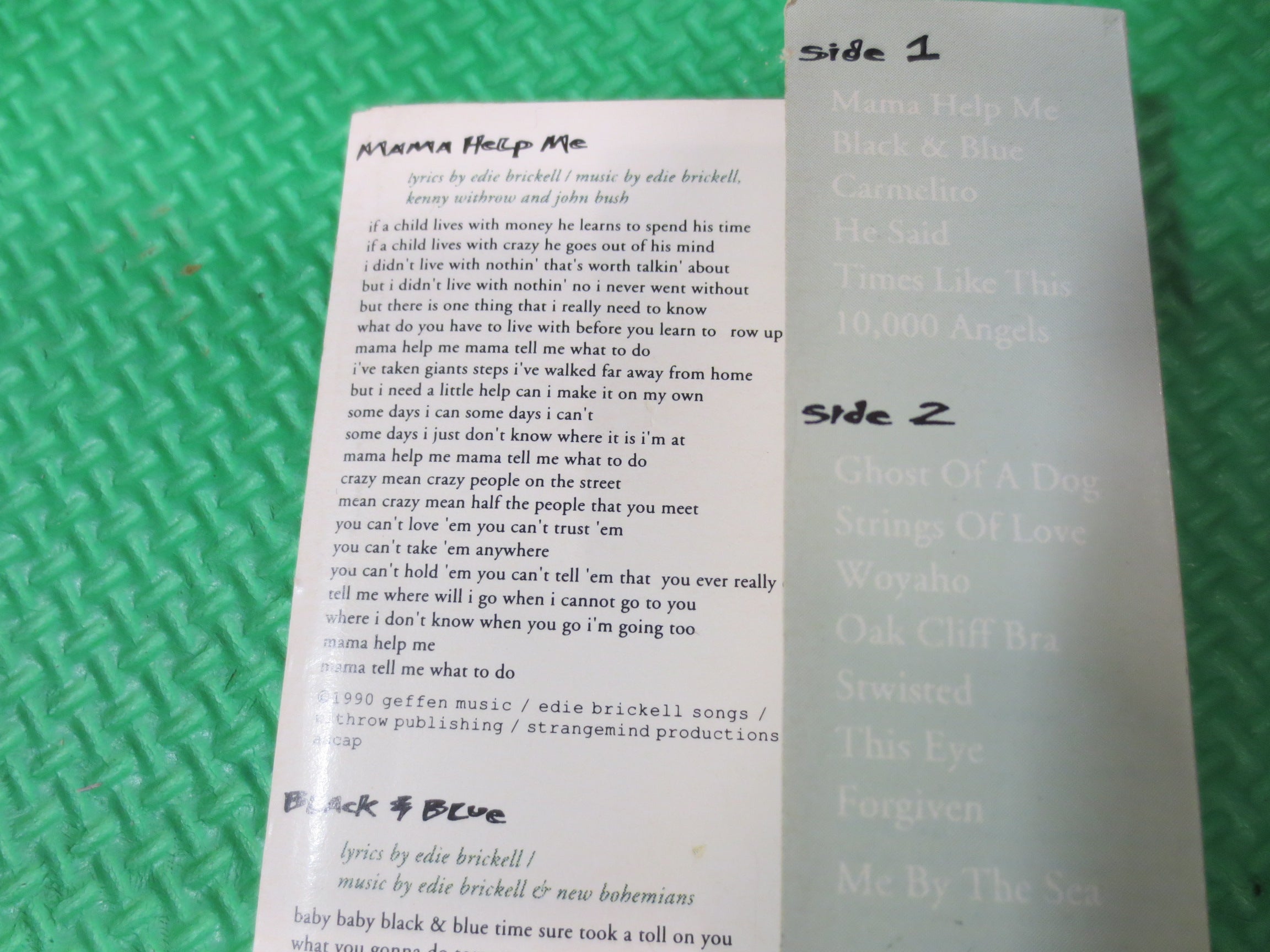 Edie Brickell & New Bohemians – Ghost of a Dog (1990) Cassette