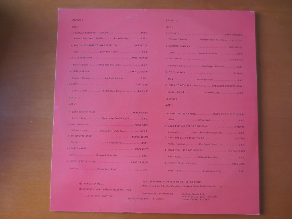 Various Artists – Magic Moments (1970) Vinyl 2xLP