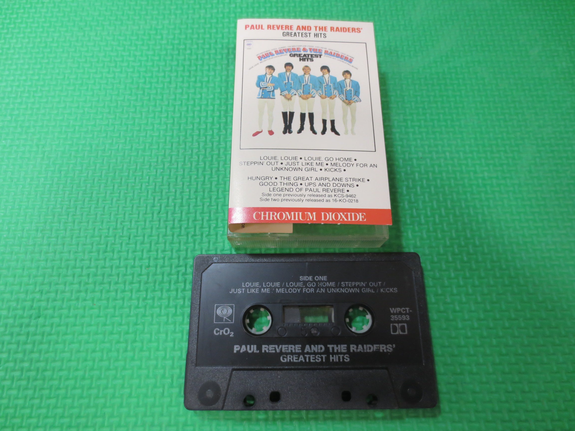 Paul Revere & the Raiders – Greatest Hits (1988) Cassette