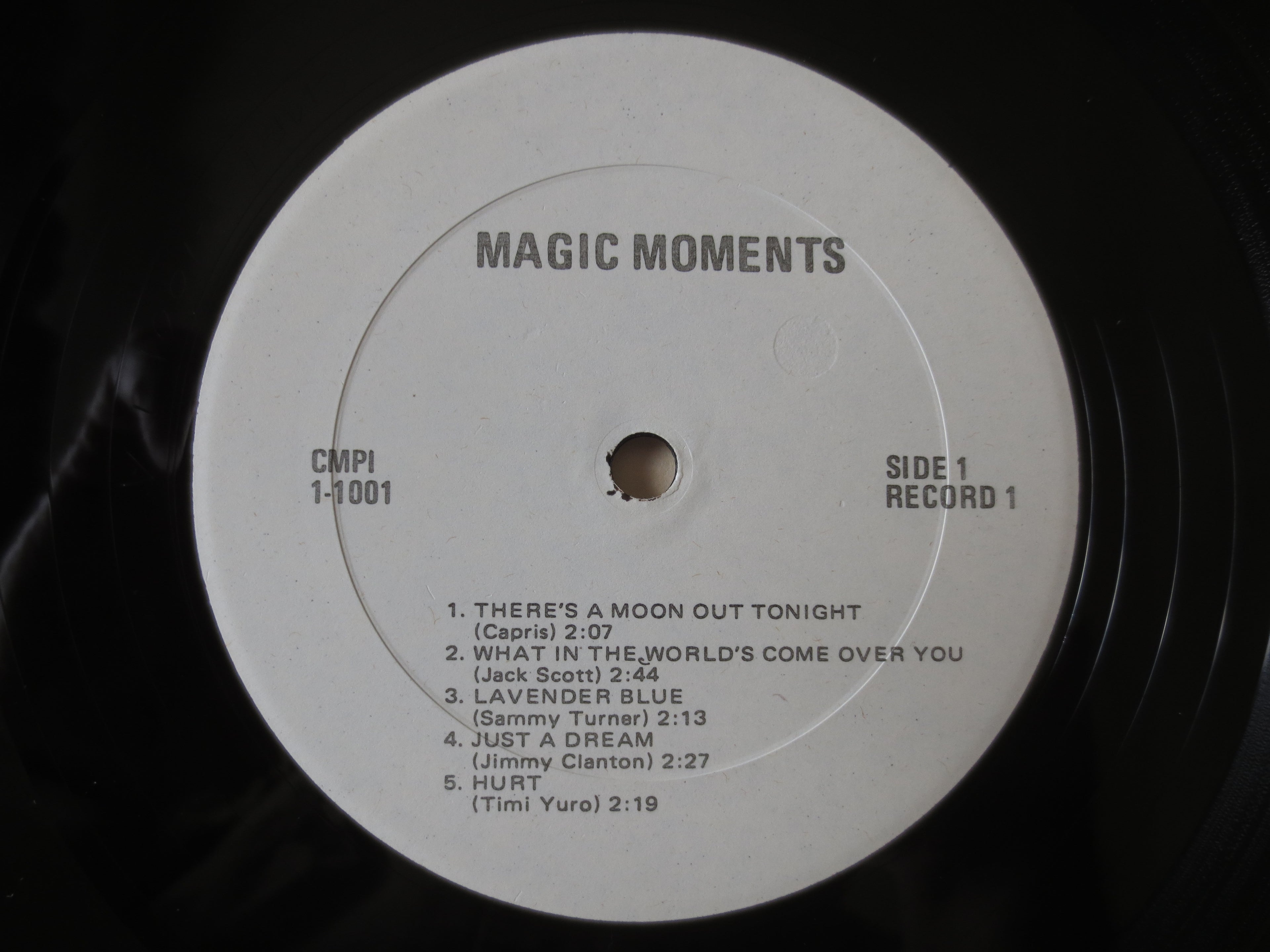 Various Artists – Magic Moments (1970) Vinyl 2xLP
