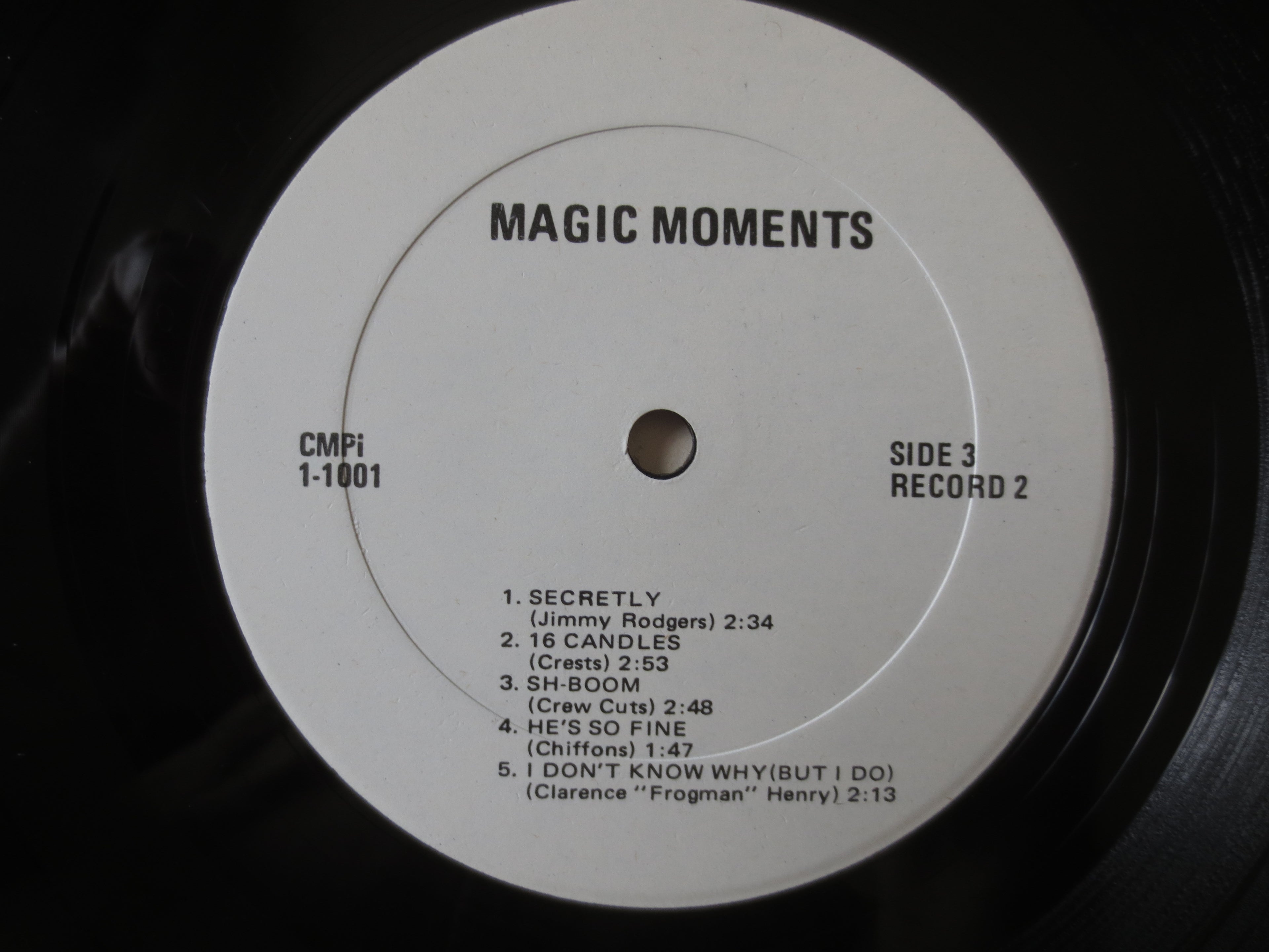 Various Artists – Magic Moments (1970) Vinyl 2xLP