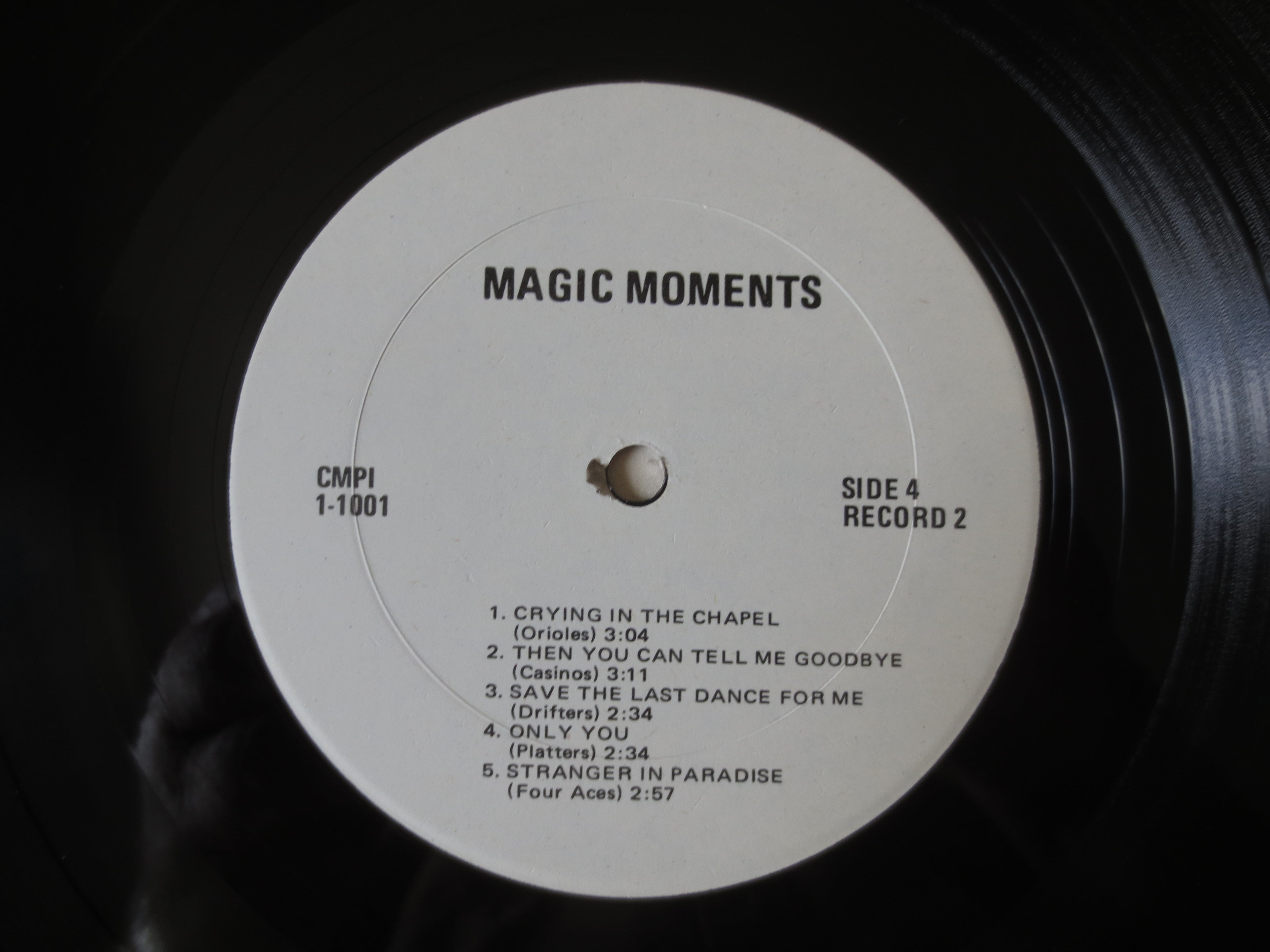 Various Artists – Magic Moments (1970) Vinyl 2xLP