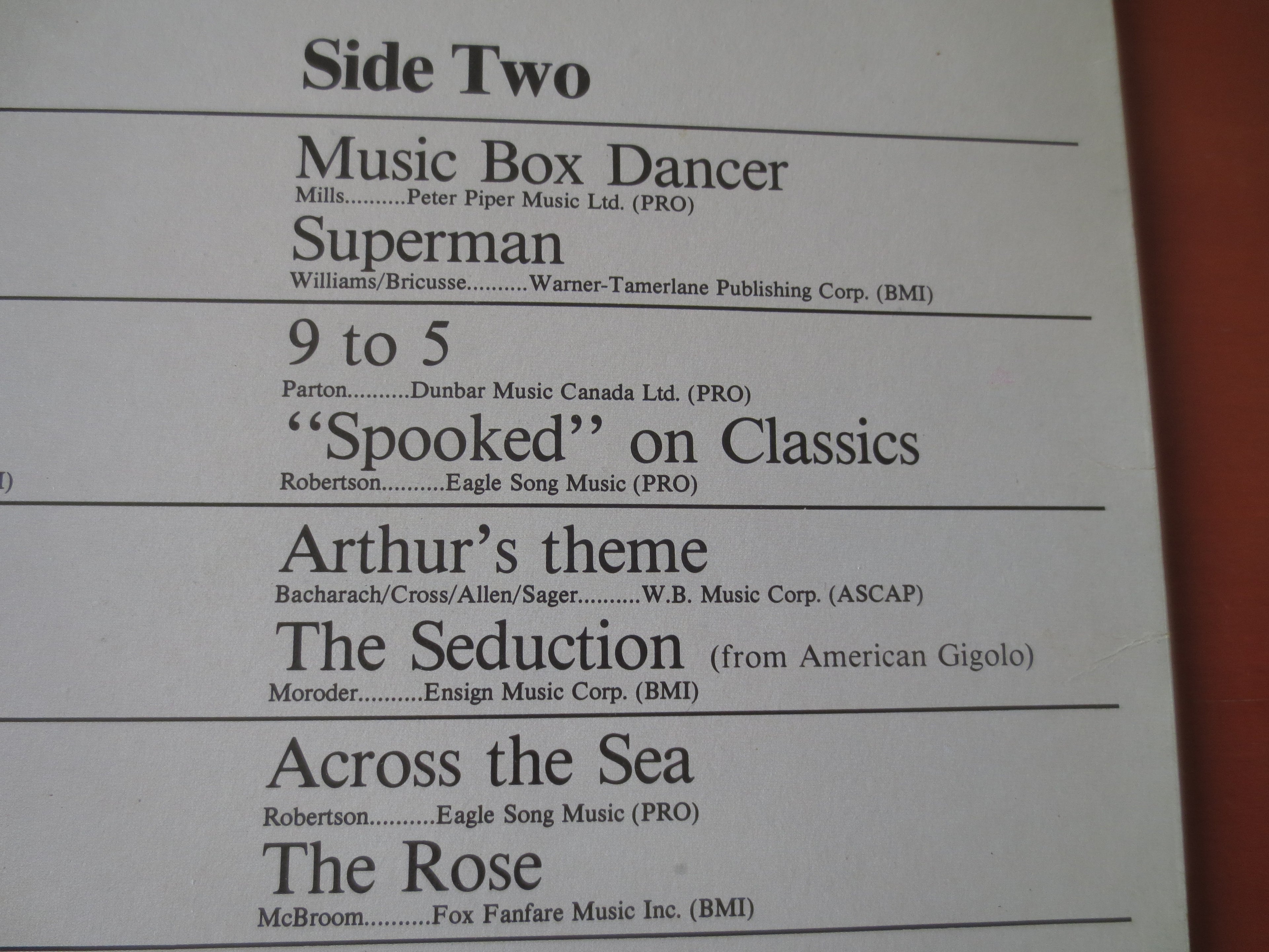 Eric Robertson – Magic Melodies (1983) Vinyl LP