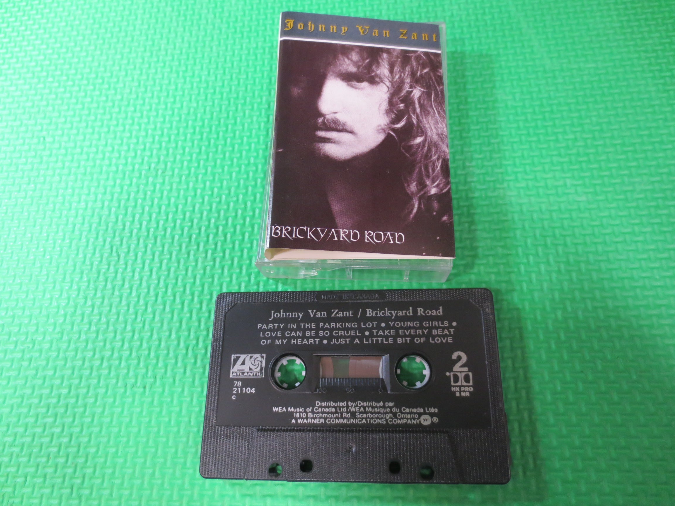 Johnny Van Zant – Brickyard Road (1990) Cassette