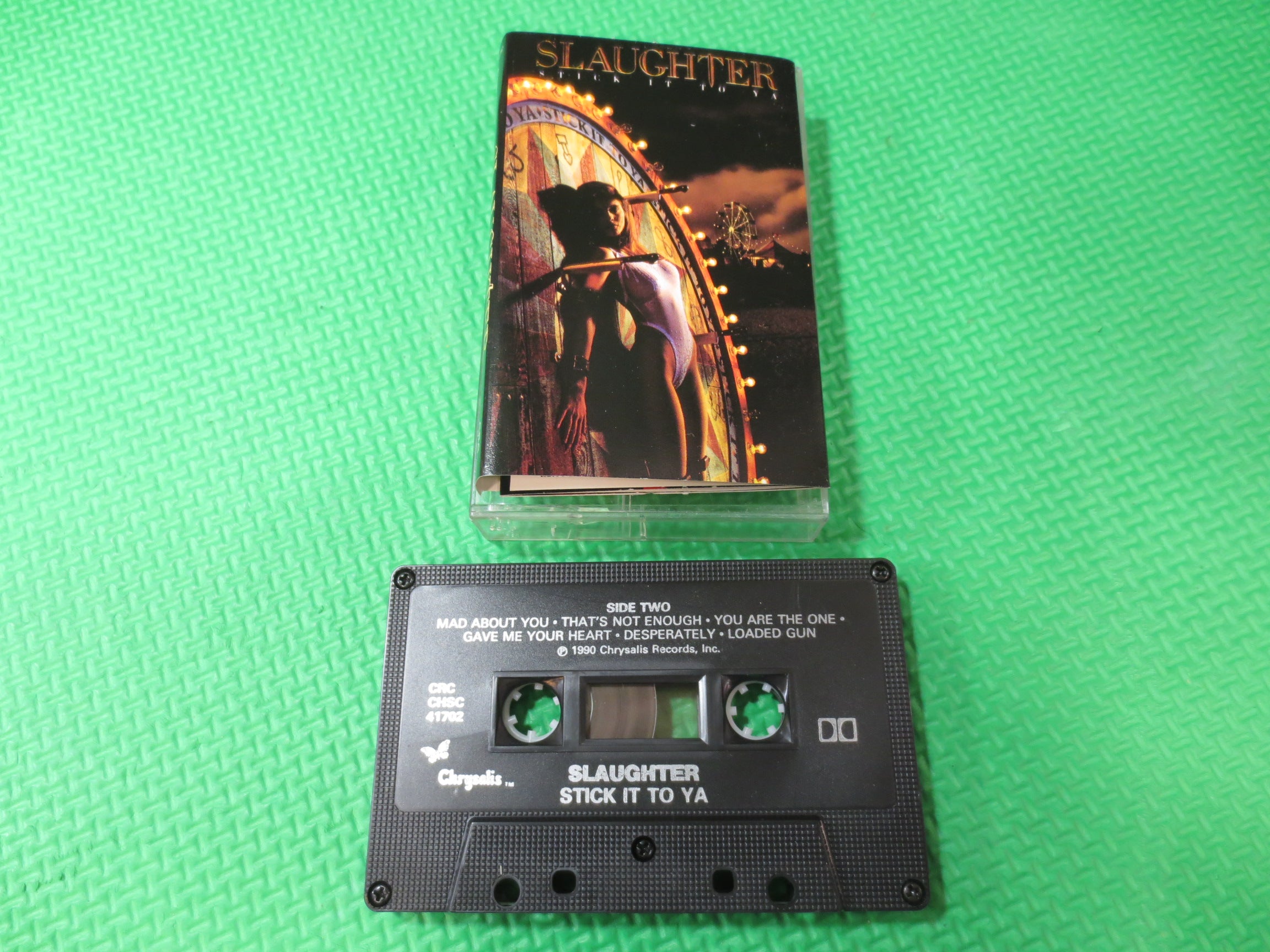 Slaughter – Stick It to Ya (1990) Cassette