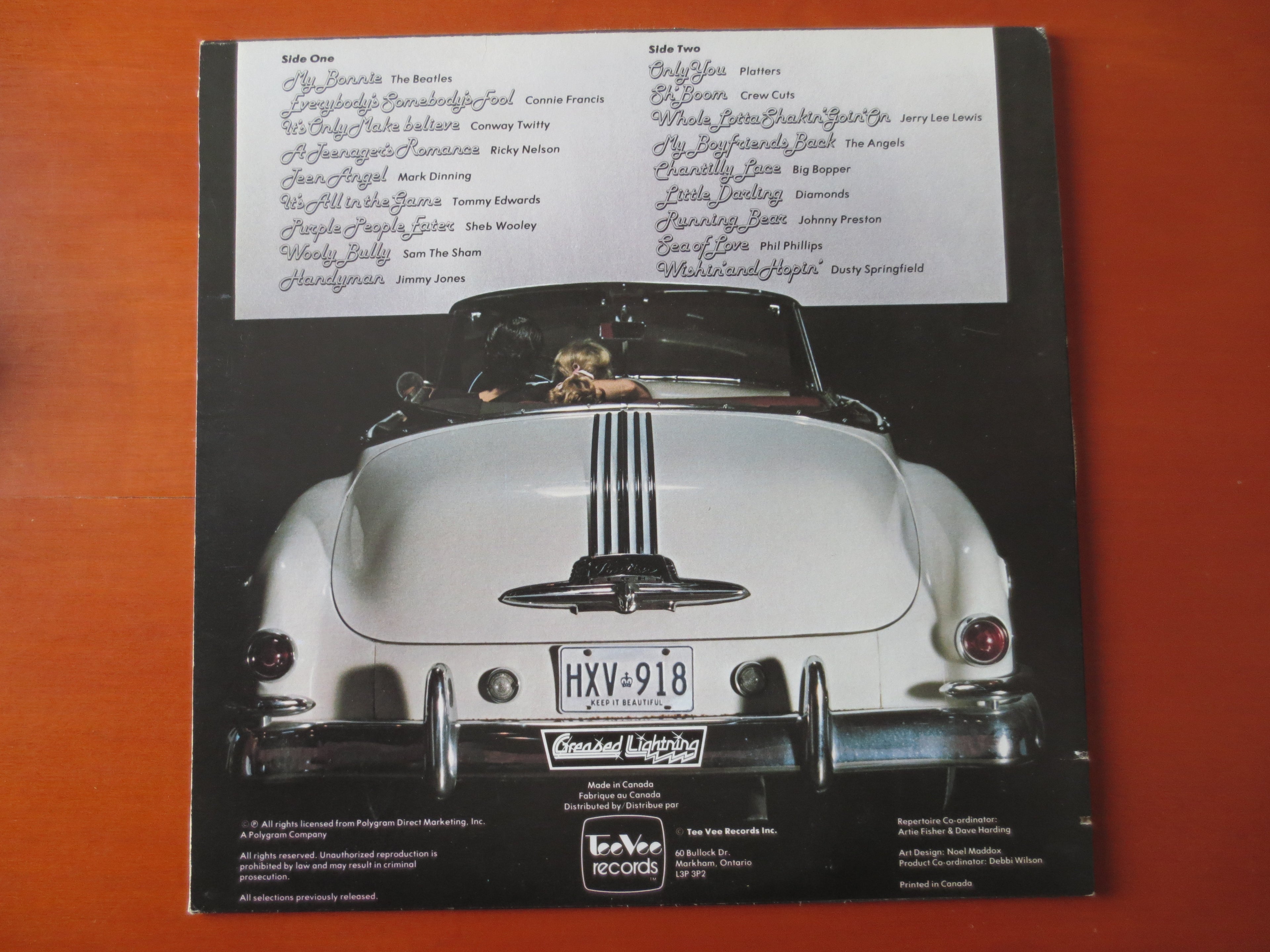 Various Artists – Greased Lightning (1978) [Vinyl LP]