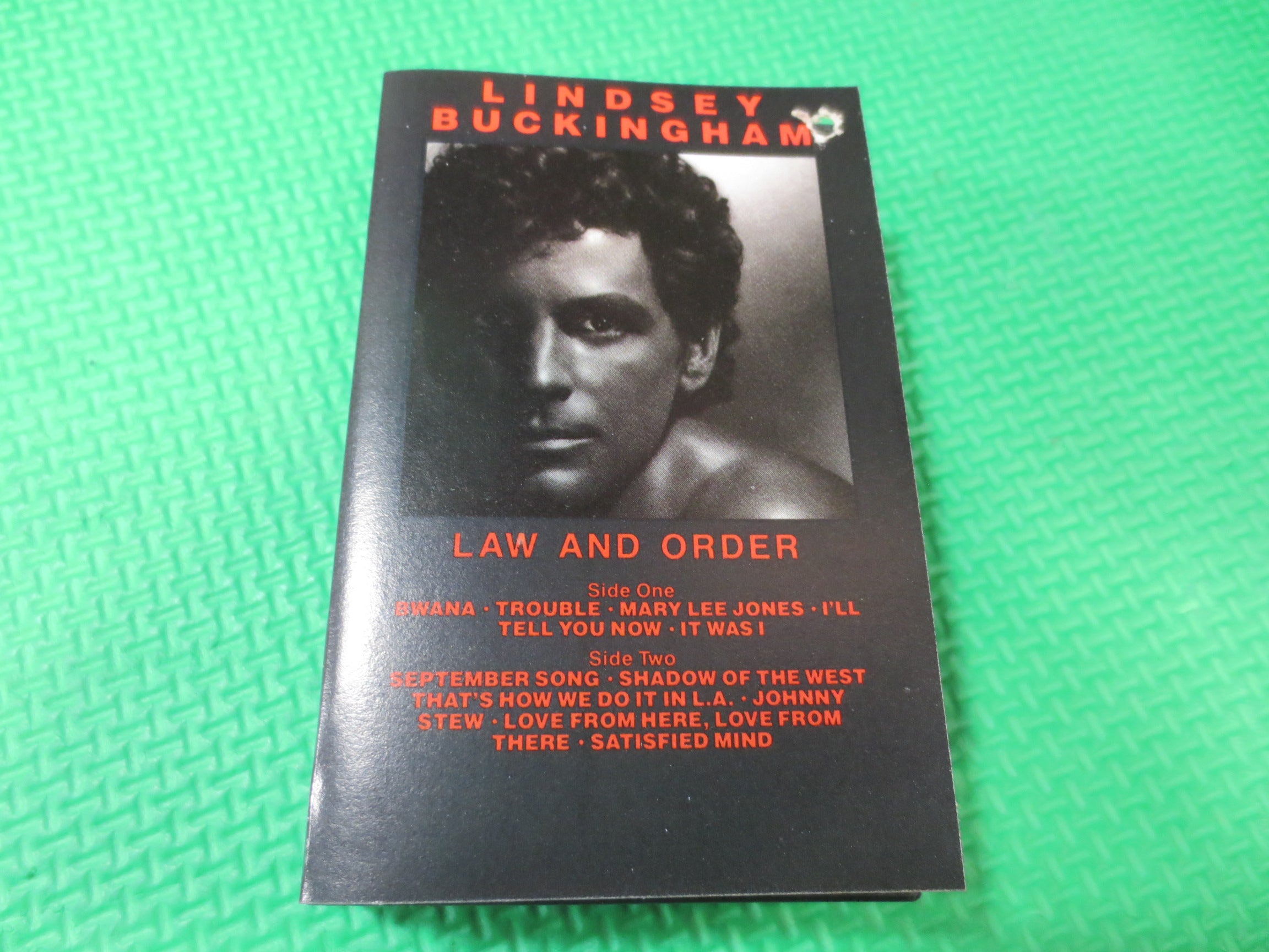 Lindsey Buckingham – Law and Order (1981) Cassette