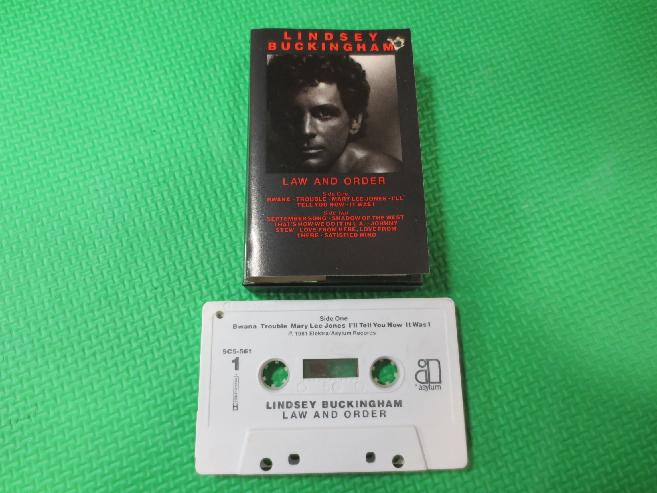 Lindsey Buckingham – Law and Order (1981) Cassette