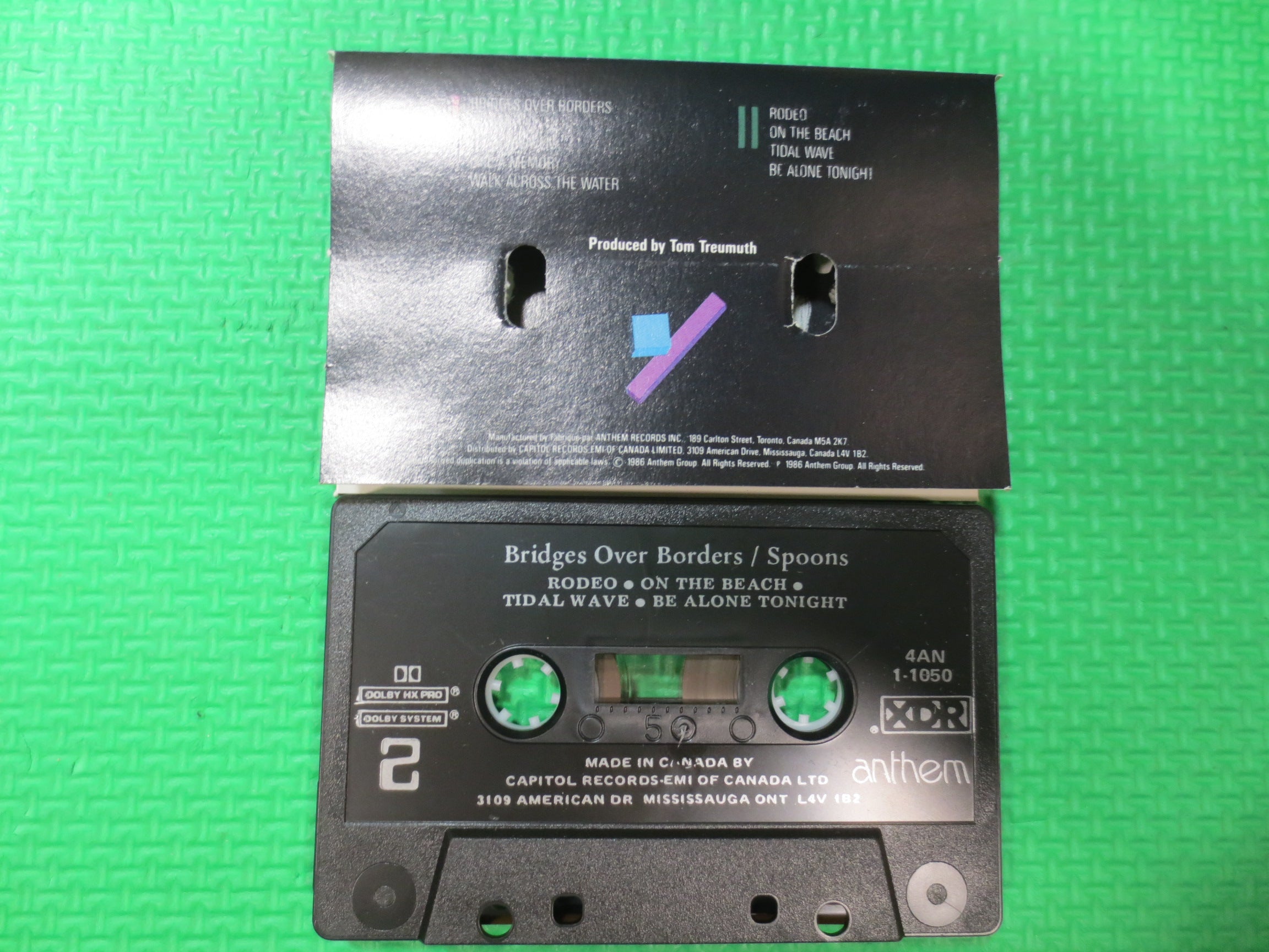 The Spoons – Bridges Over Borders (1986) Cassette