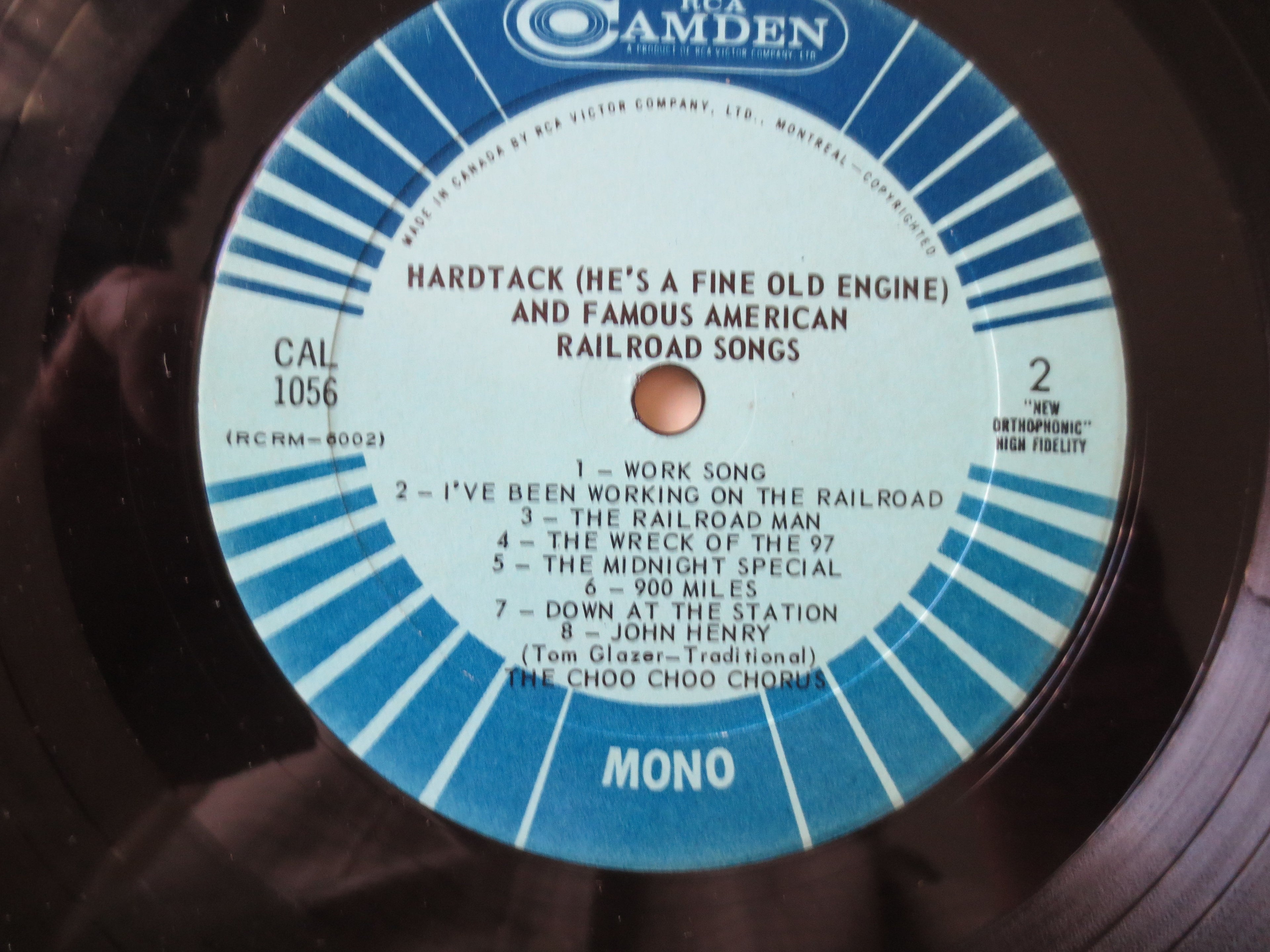 Hardtack – Famous American Railroad Songs (1964) Vinyl LP
