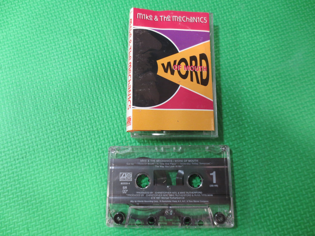 Mike + the Mechanics – Word of Mouth (1991) Cassette