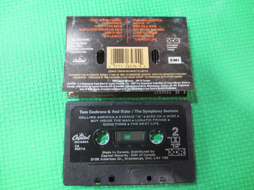 Tom Cochrane – The Symphony Sessions (1989) Cassette