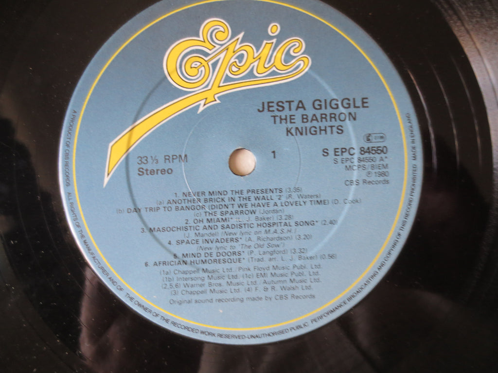 The Barron Knights – Jesta Giggle (1980) Vinyl LP