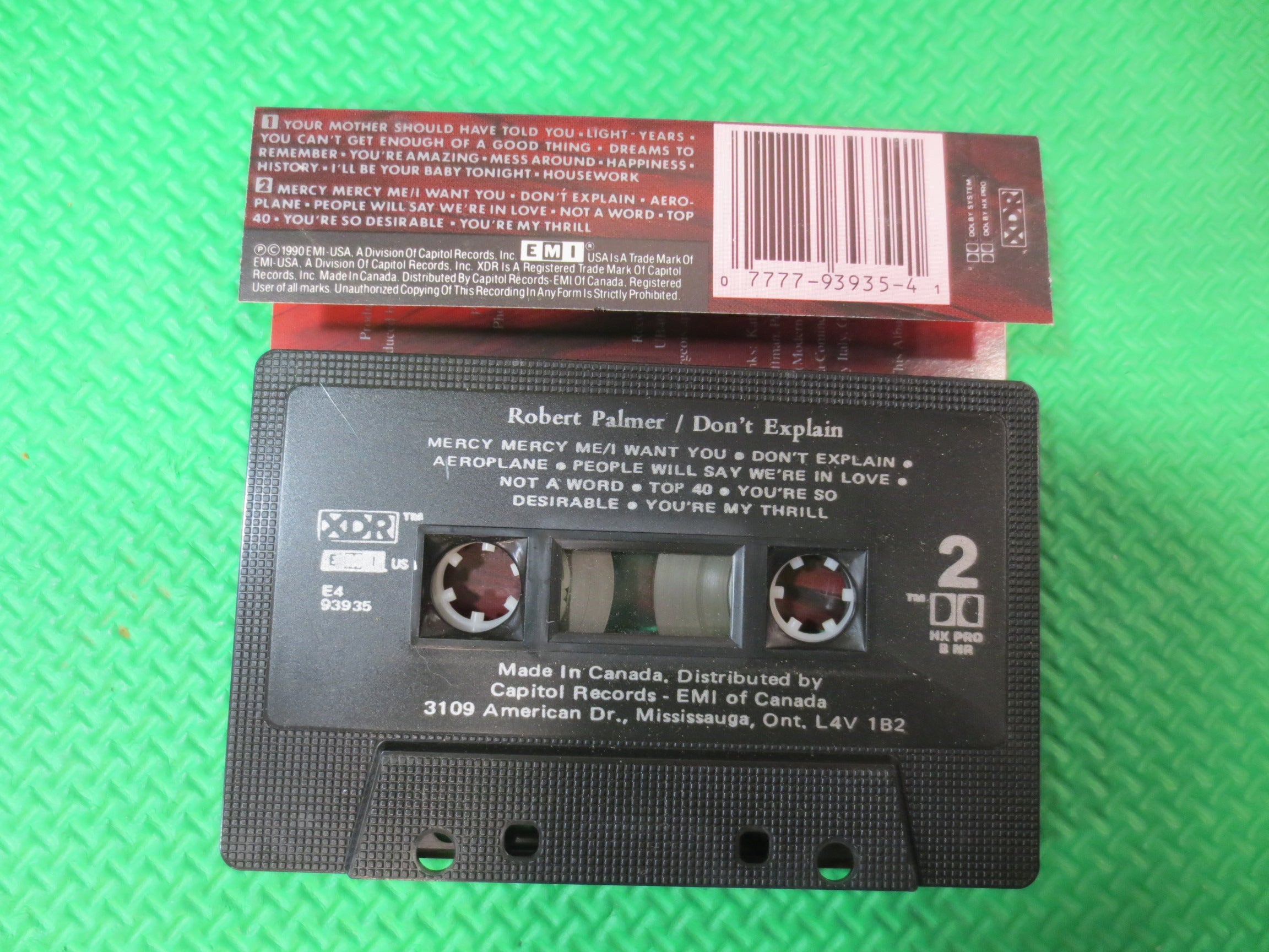 Robert Palmer – Don't Explain (1990) Cassette