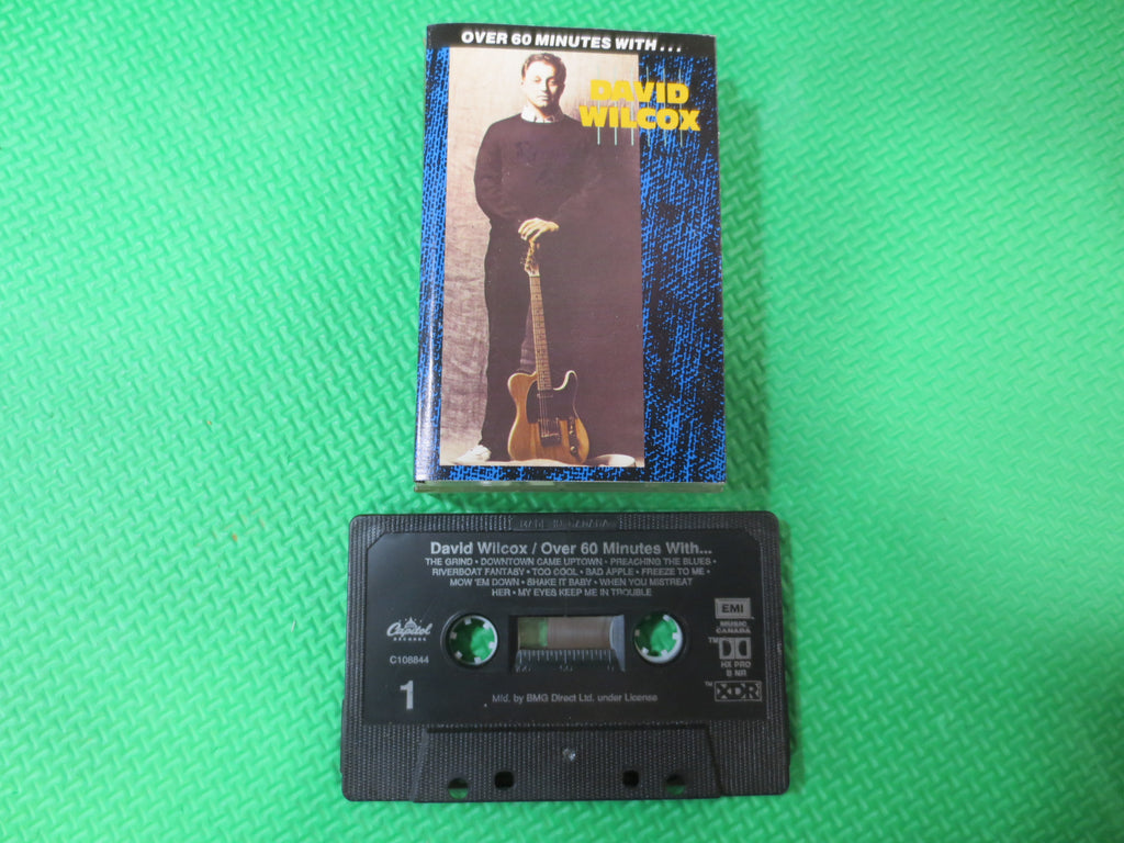 David Wilcox – Over 60 Minutes With... (1987) Cassette