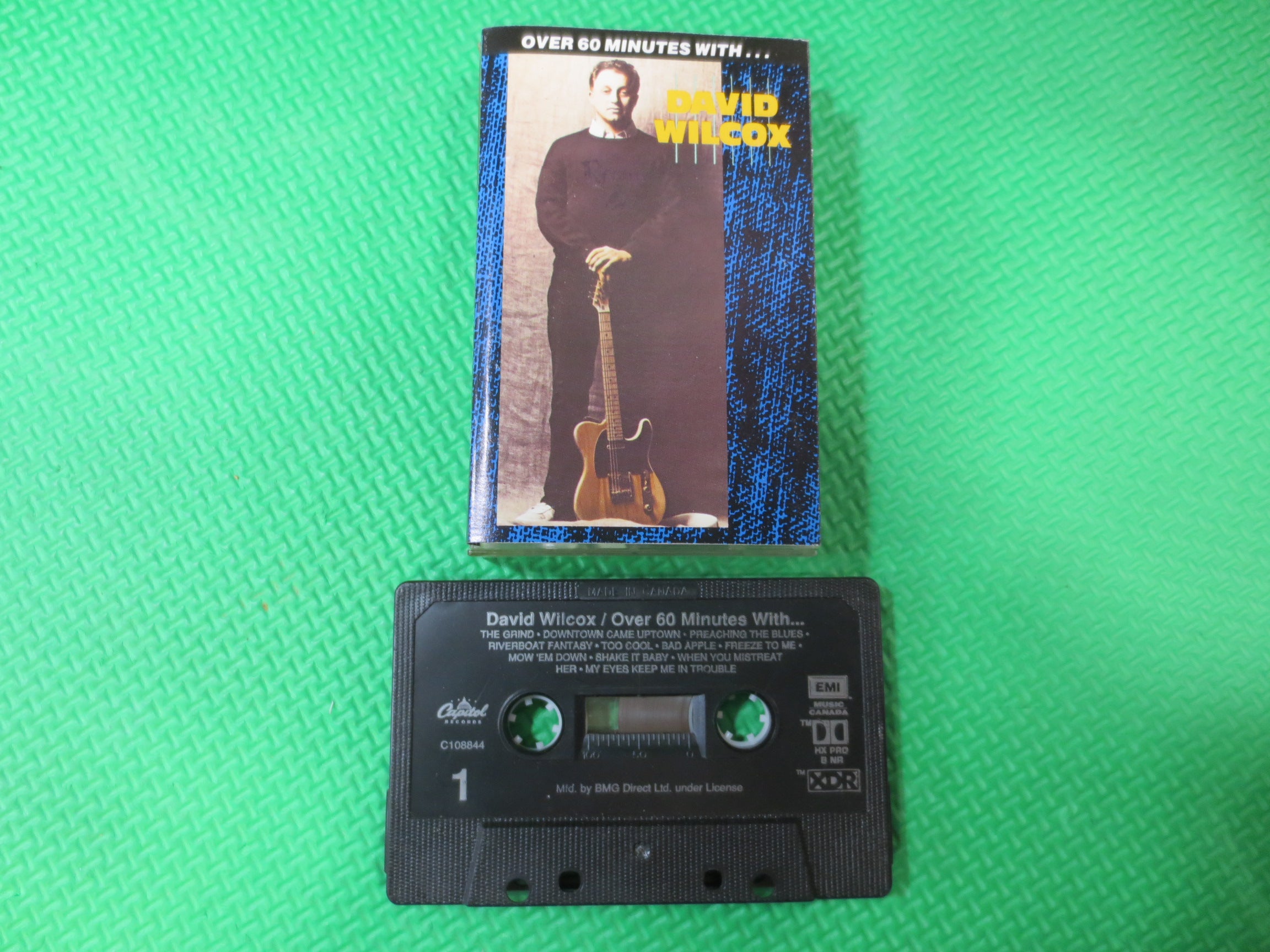 David Wilcox – Over 60 Minutes With... (1987) Cassette