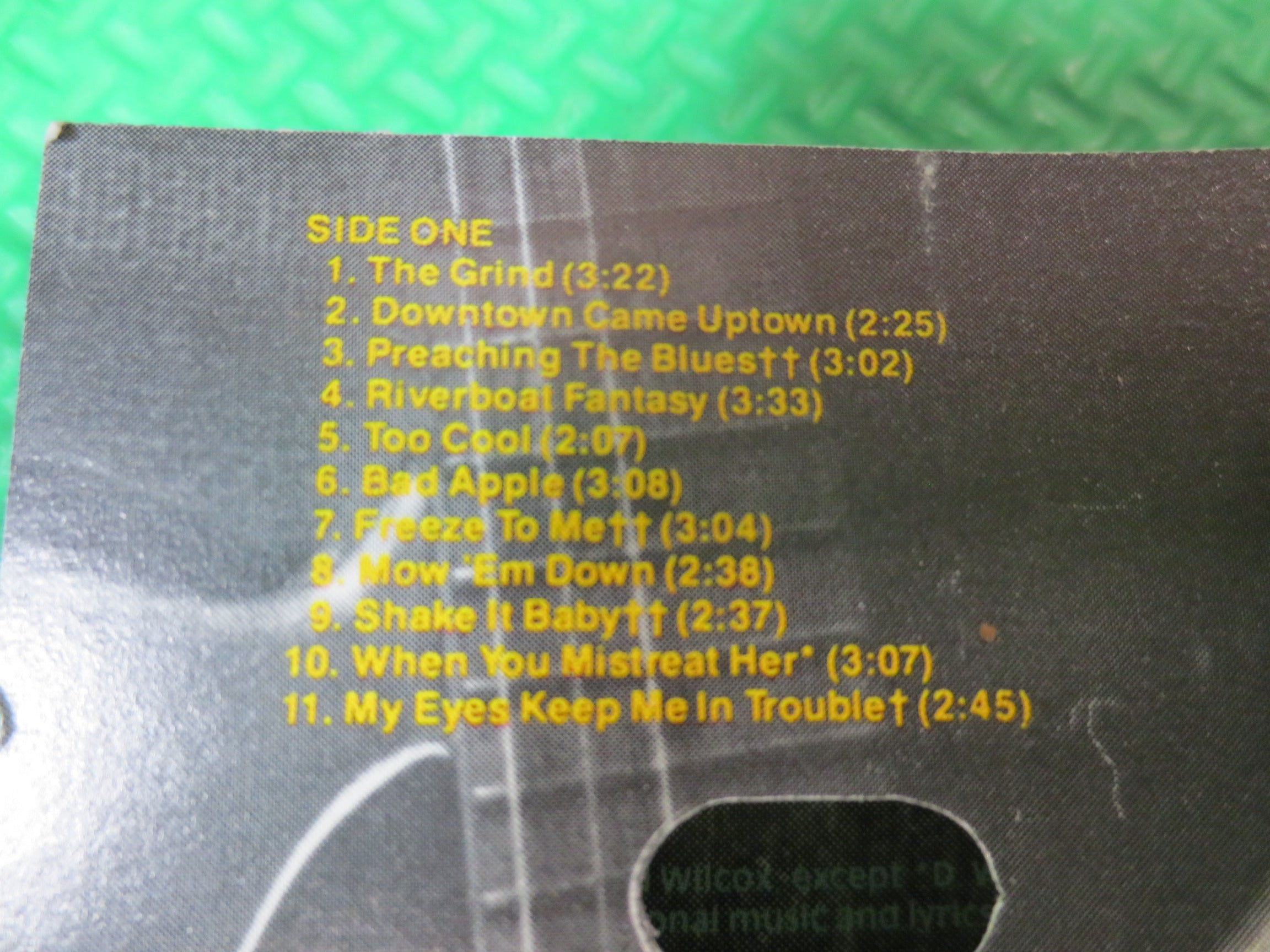 David Wilcox – Over 60 Minutes With... (1987) Cassette